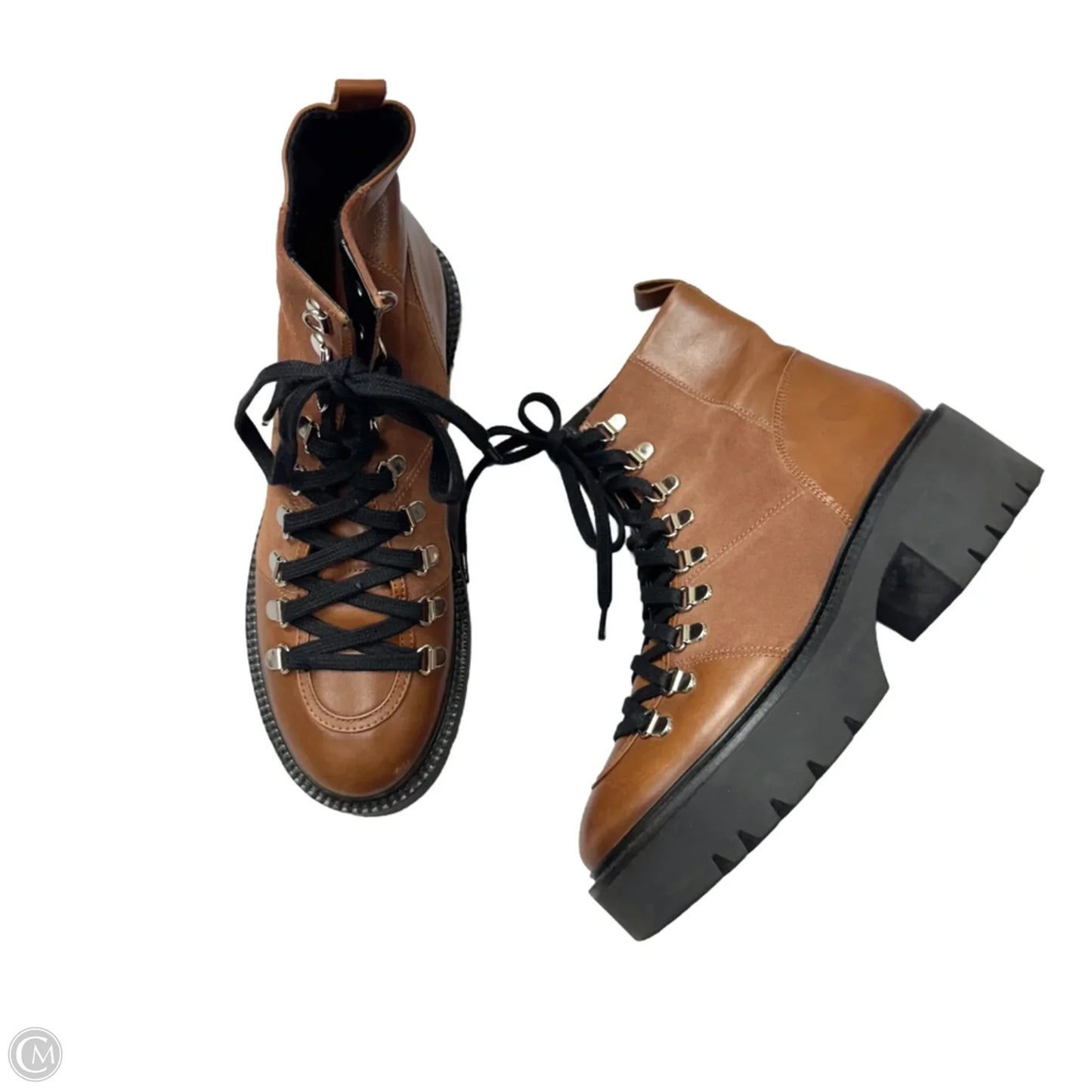 Boots Combat By Asos In Brown, Size: 9