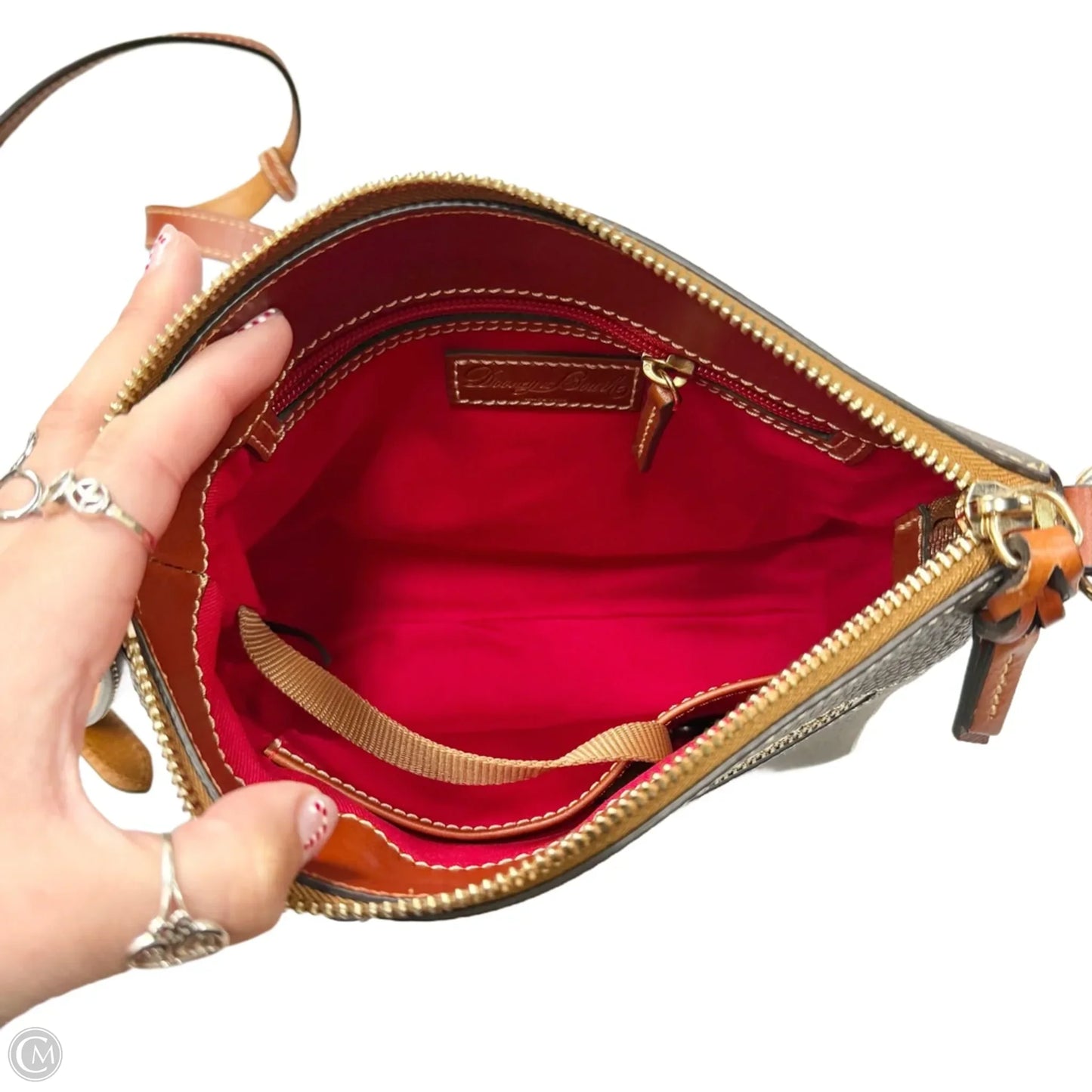 Crossbody Designer By Dooney And Bourke, Size: Medium