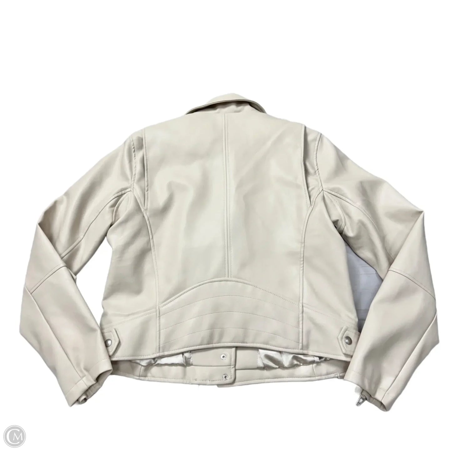 Jacket Moto By Blanknyc In Cream, Size: L