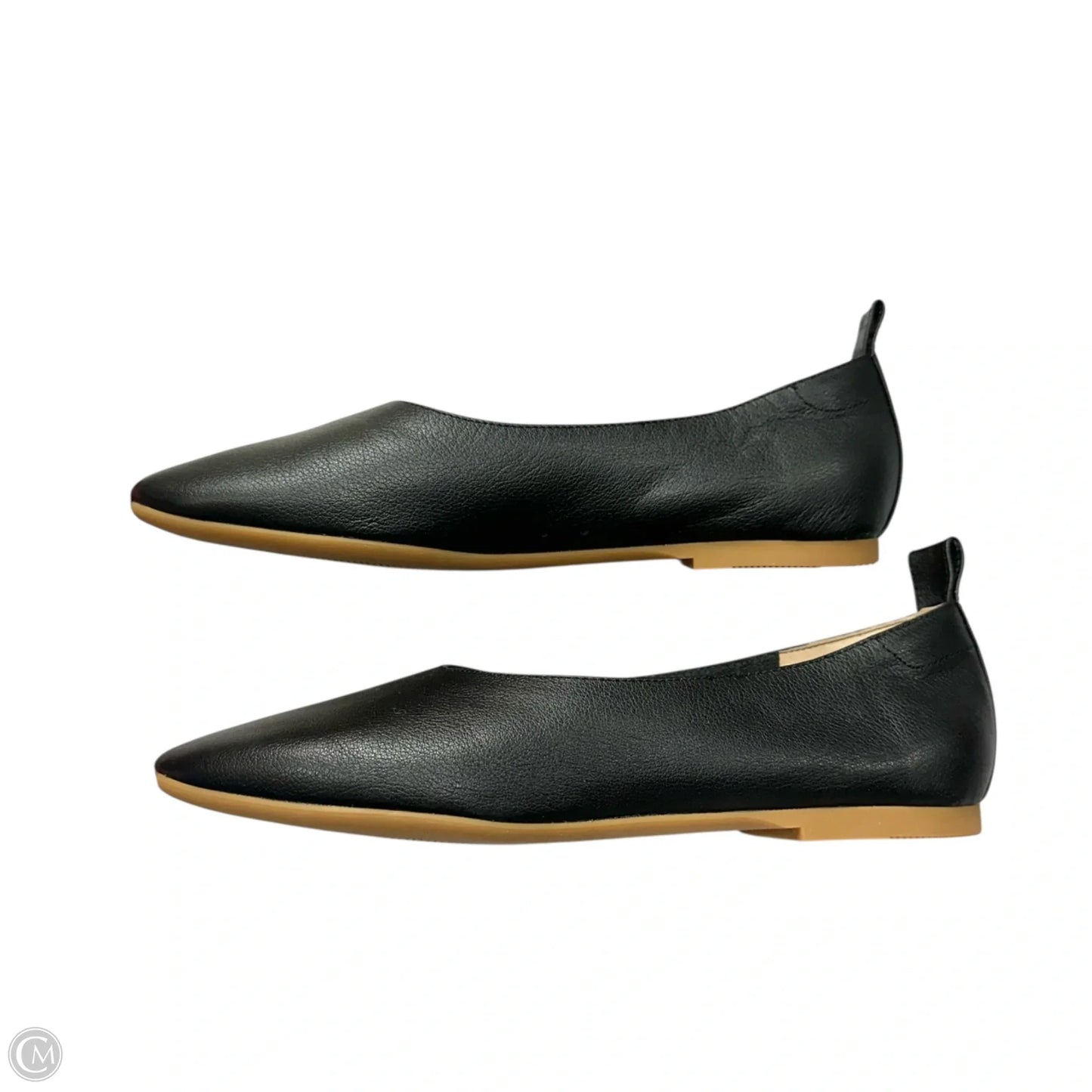 Shoes Flats By Quince In Black, Size: 7