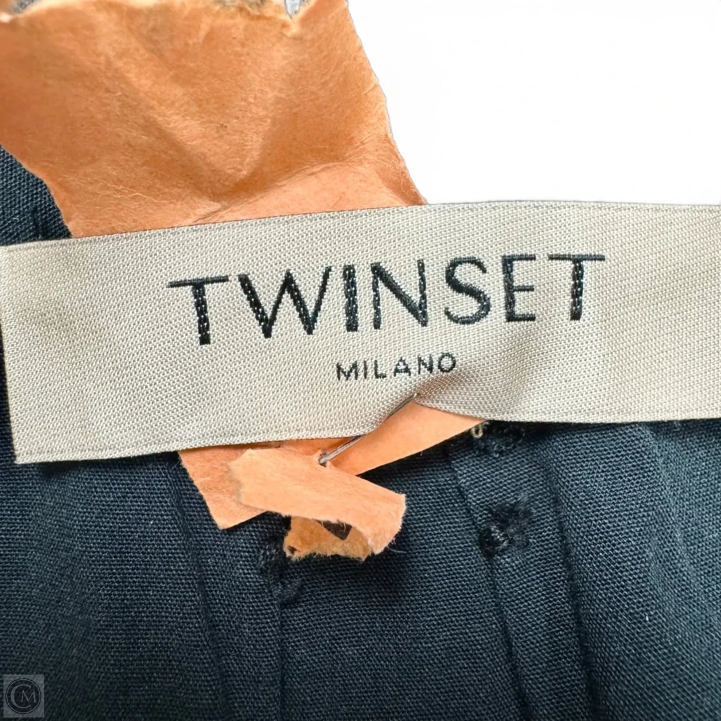 Skirt Maxi By Twinset In Black & Tan, Size: M