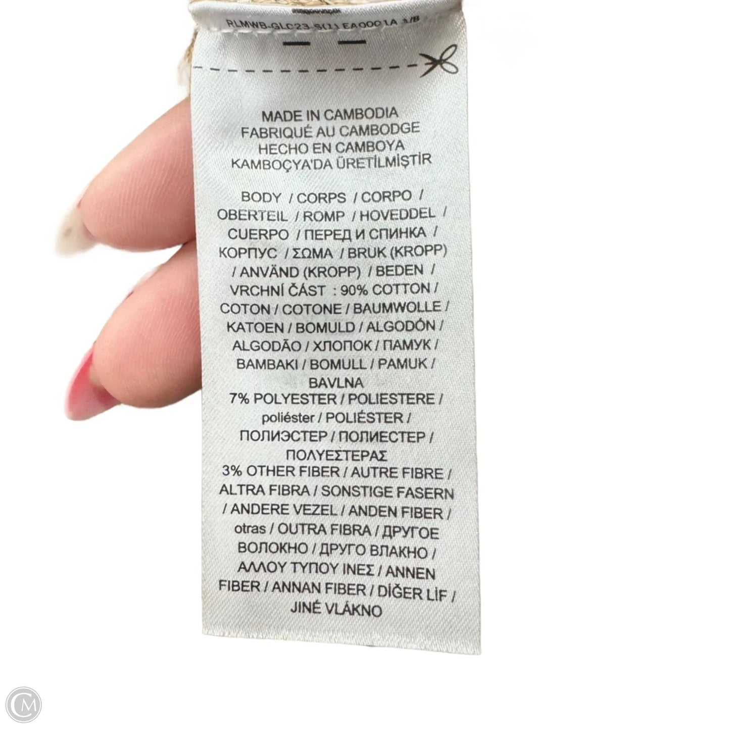 Sweater By Lauren By Ralph Lauren In Gold, Size: L