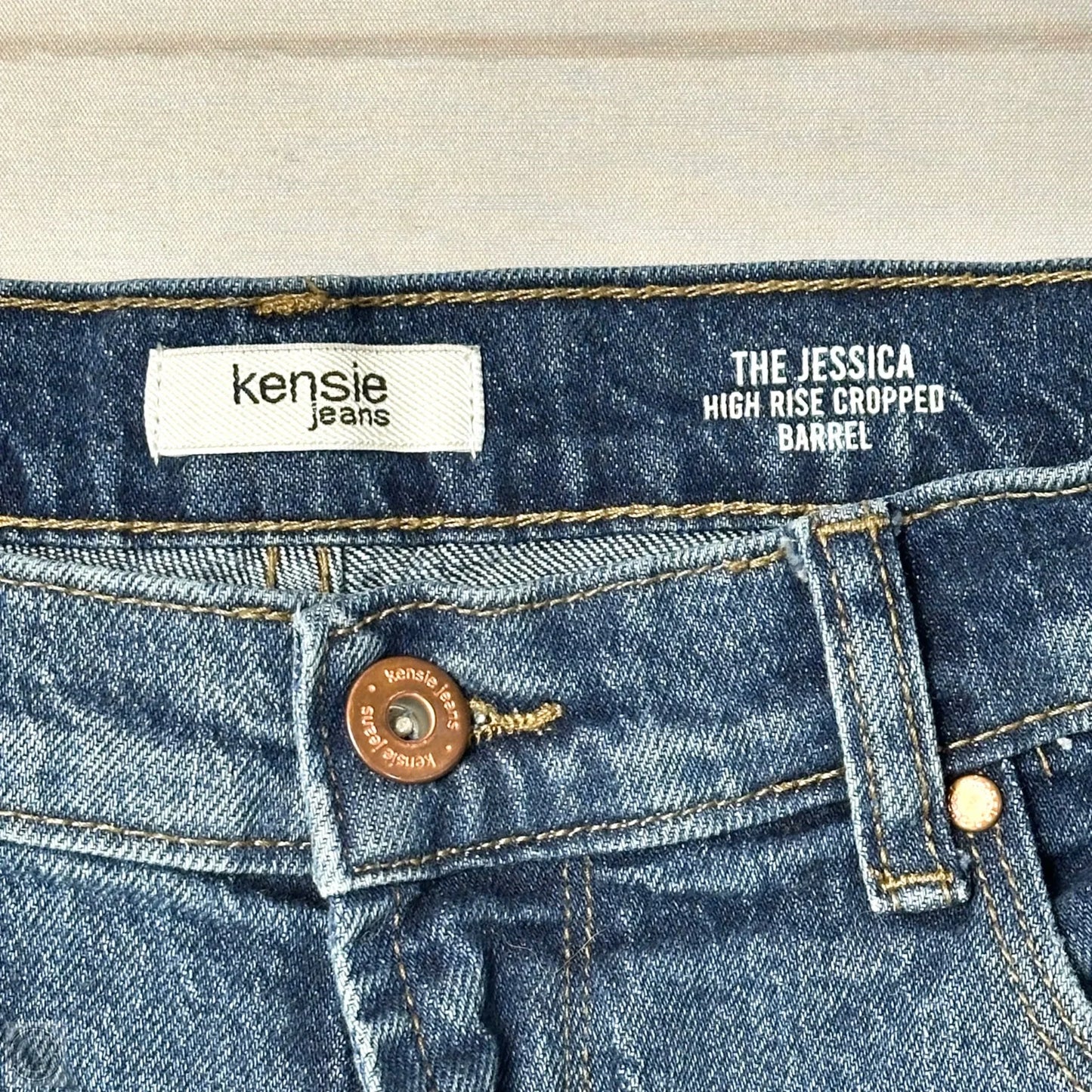 Jeans Wide Leg By Kensie In Blue Denim, Size: 6