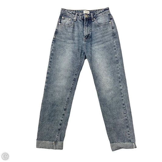 Jeans Wide Leg By Superdown In Blue Denim, Size: 2