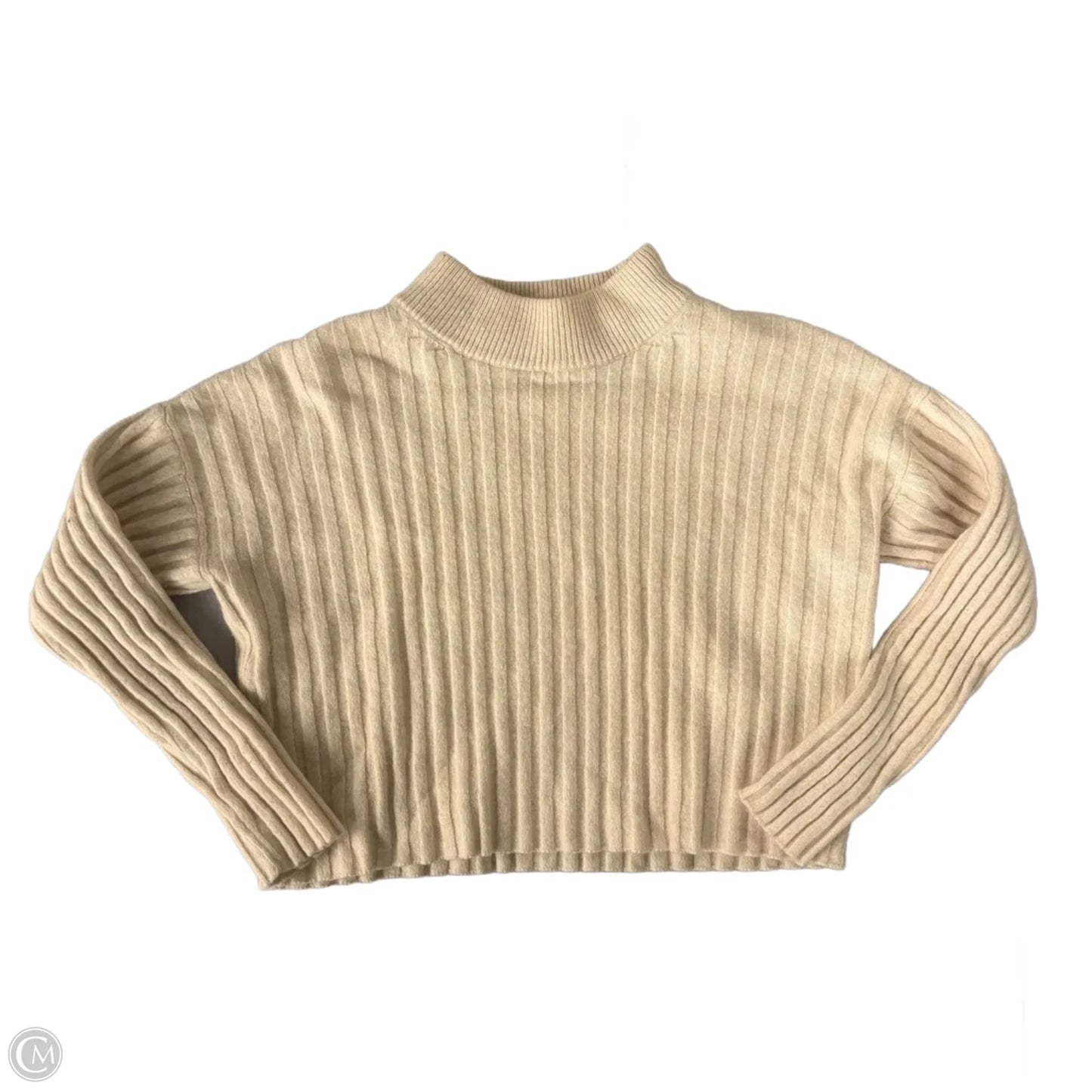Sweater By Madewell In Cream, Size: L