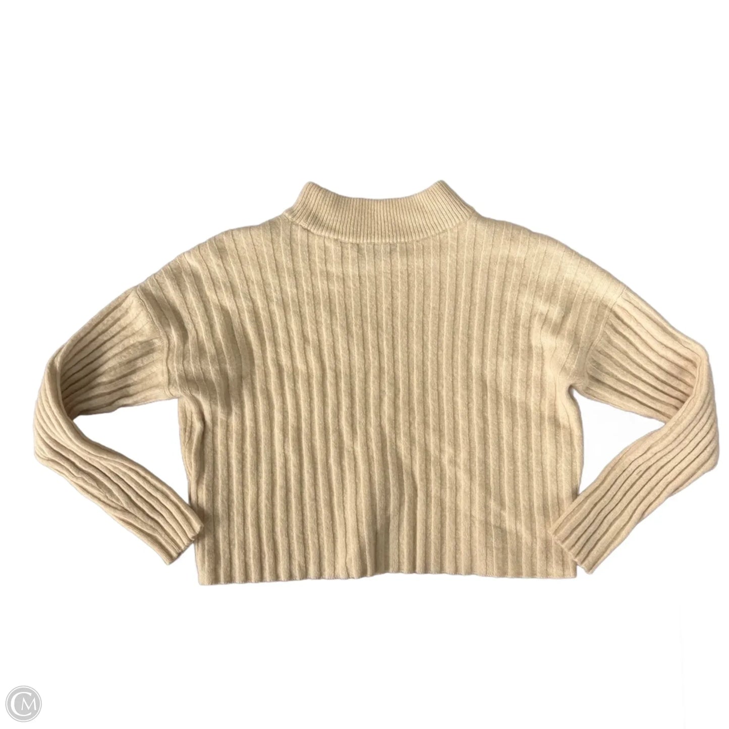 Sweater By Madewell In Cream, Size: L