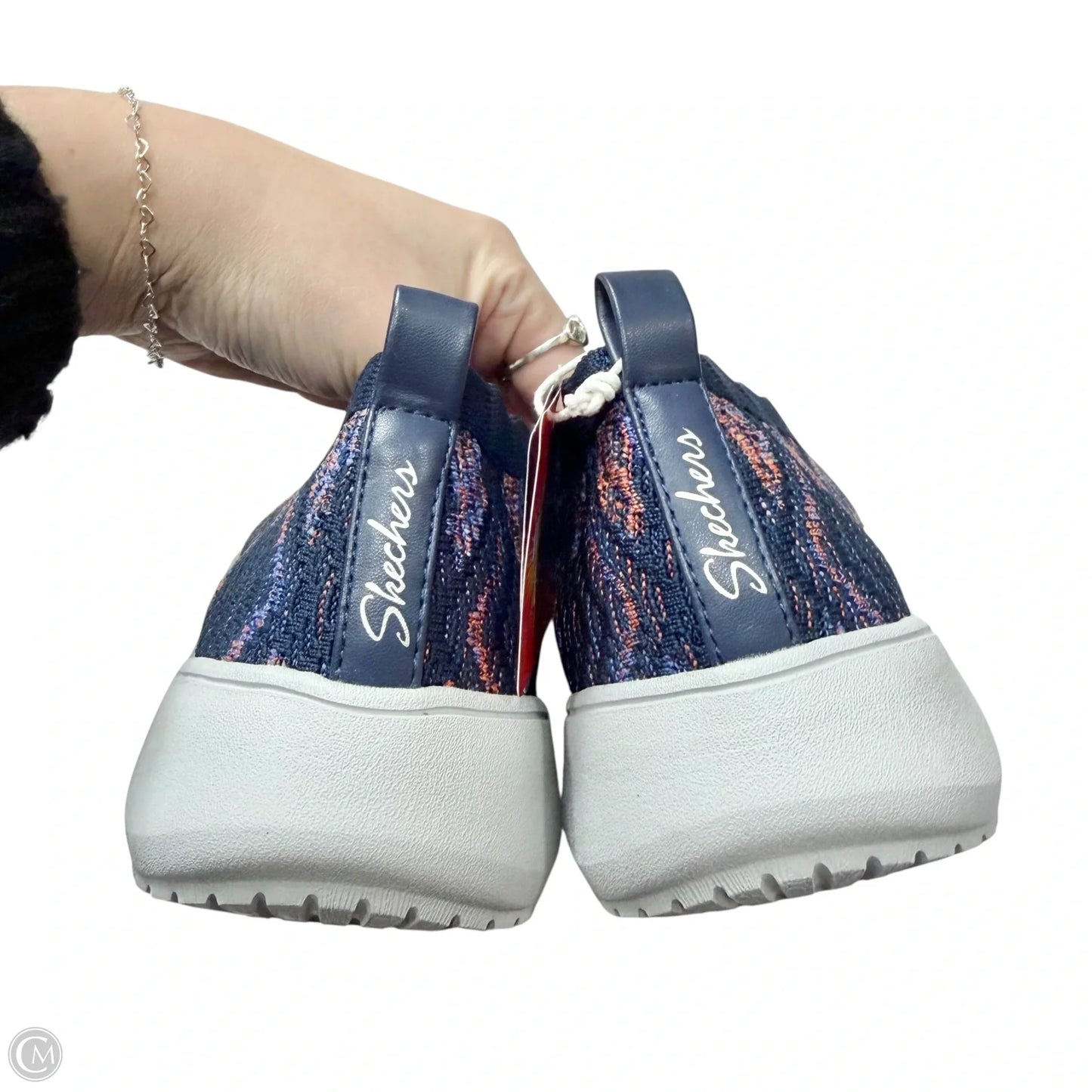 Shoes Flats By Skechers In Orange & Purple, Size: 10