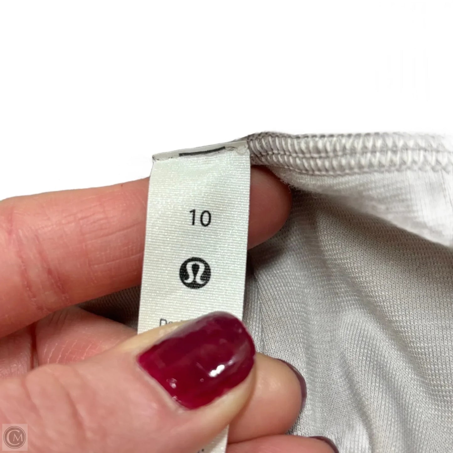 Athletic Pants By Lululemon In Grey, Size: M