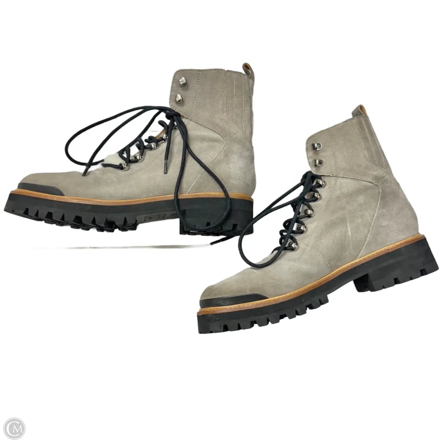 Boots Ankle Heels By Marc Fisher In Tan, Size: 9