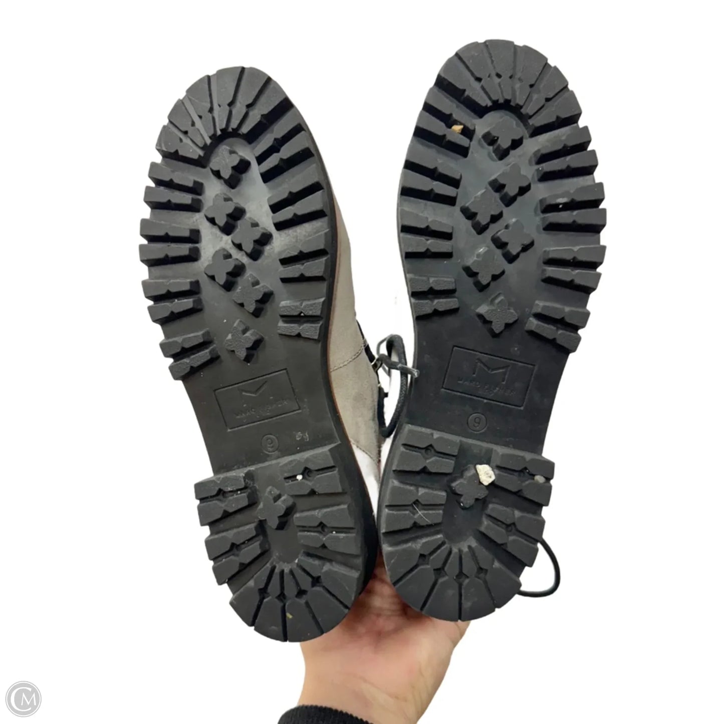 Boots Ankle Heels By Marc Fisher In Tan, Size: 9