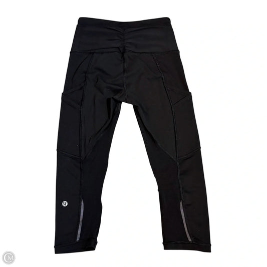 Athletic Leggings Capris By Lululemon In Black, Size: 2