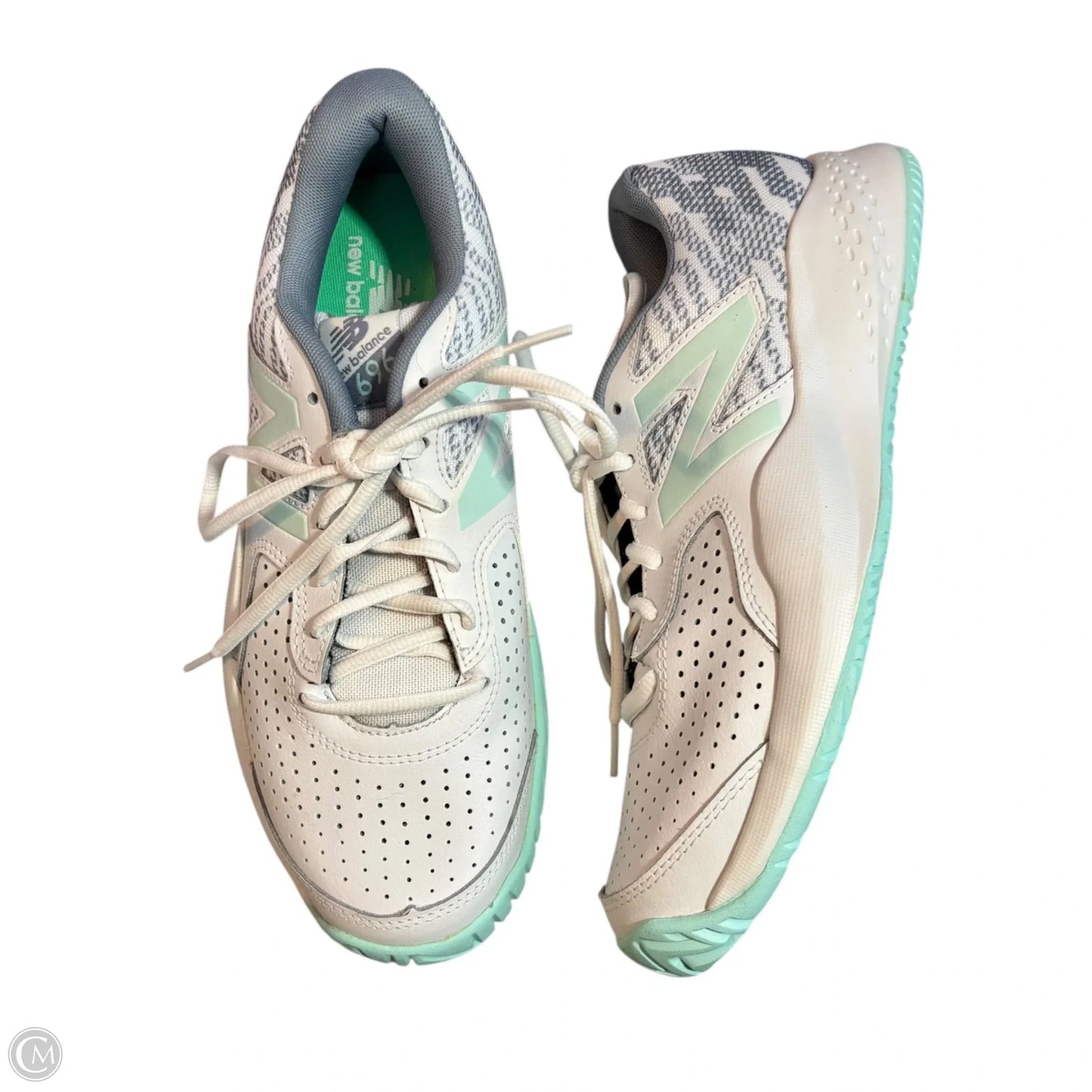 Shoes Athletic By New Balance In Blue & White, Size: 11