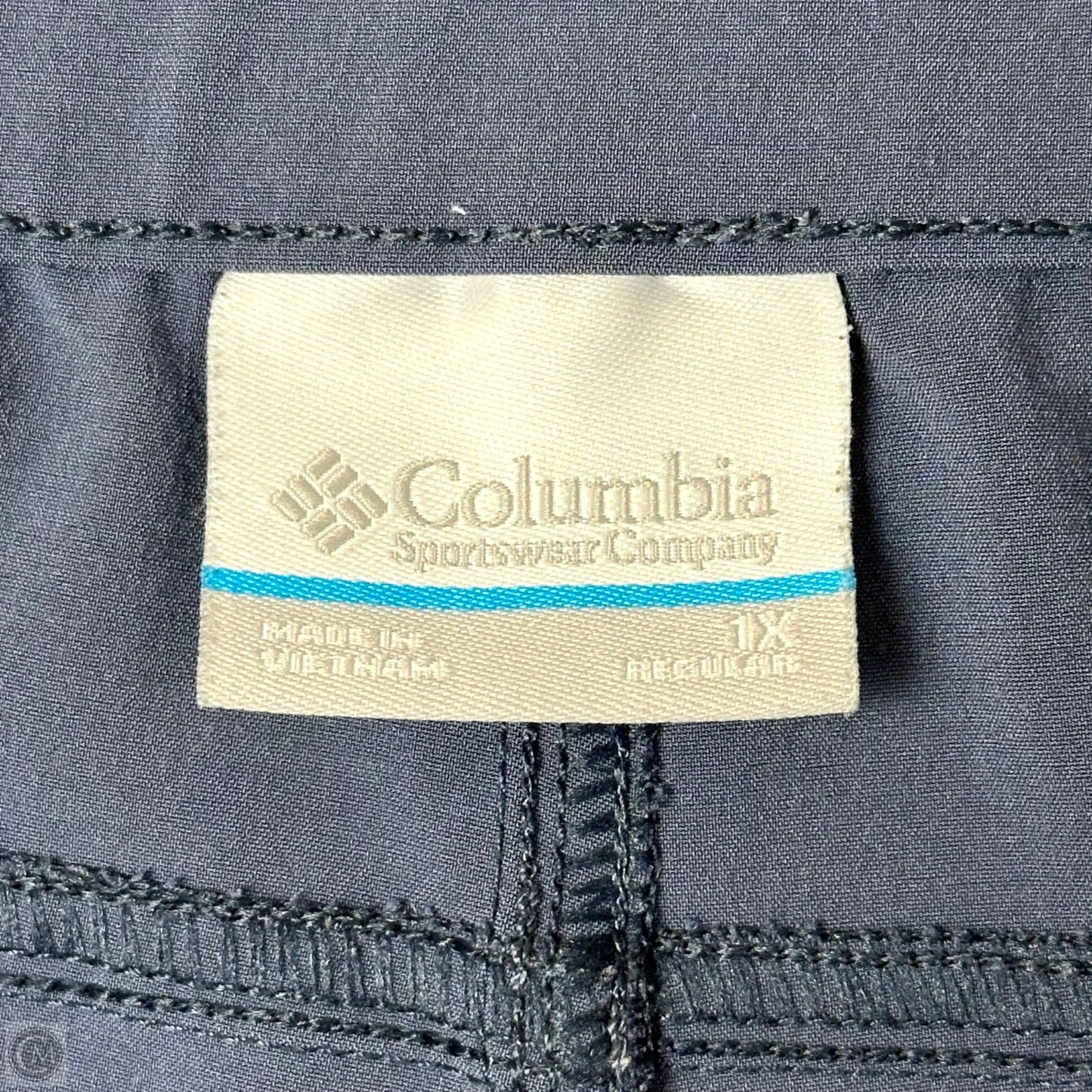 Athletic Pants By Columbia In Blue, Size: 1x