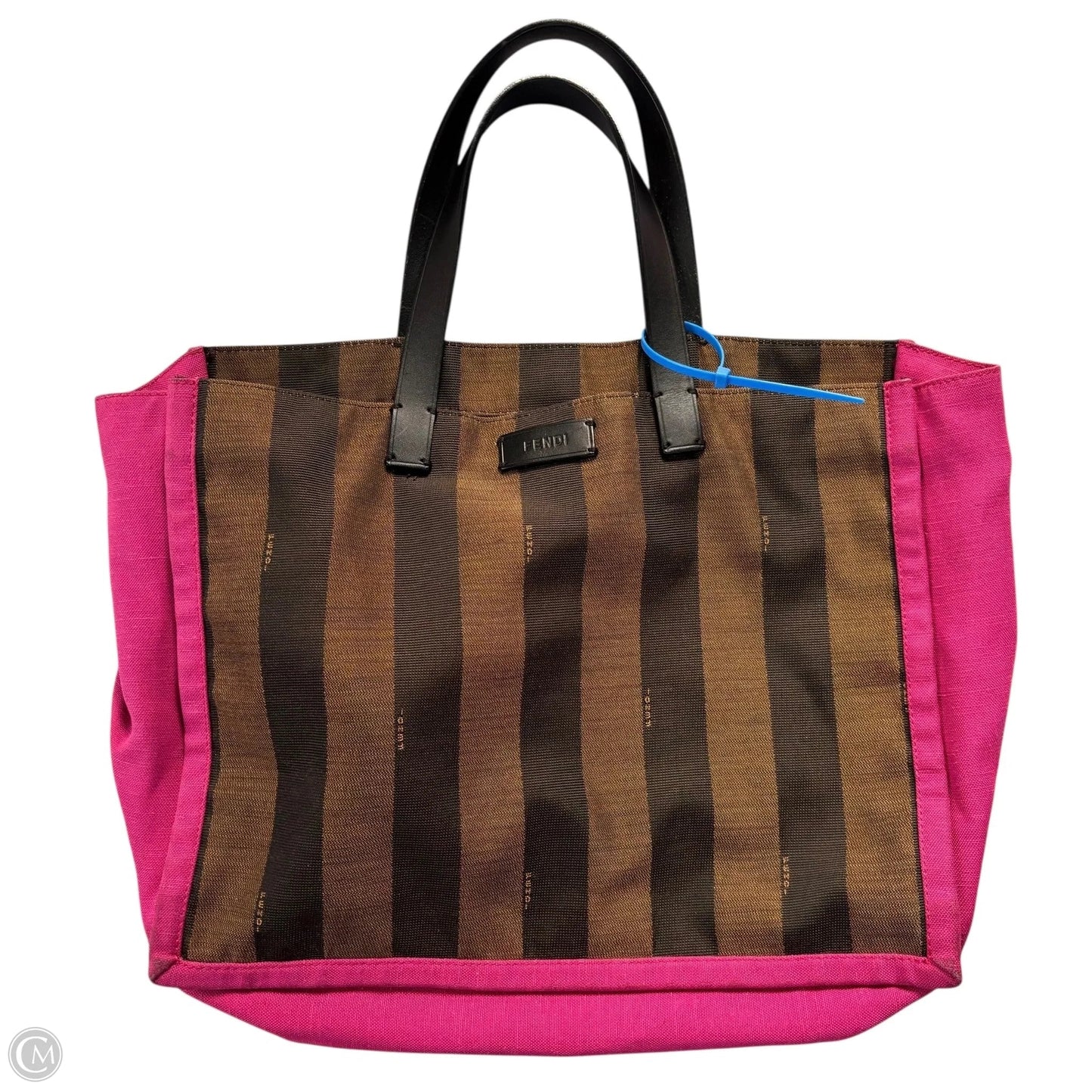 Tote Luxury Designer By Fendi, Size: Medium