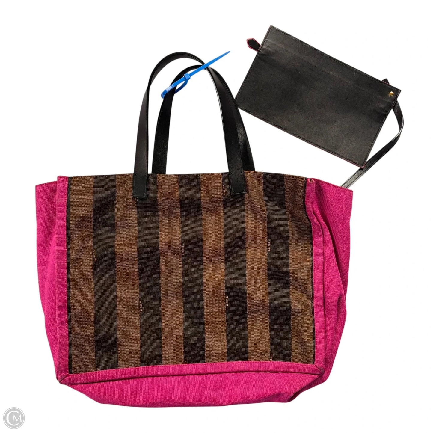 Tote Luxury Designer By Fendi, Size: Medium