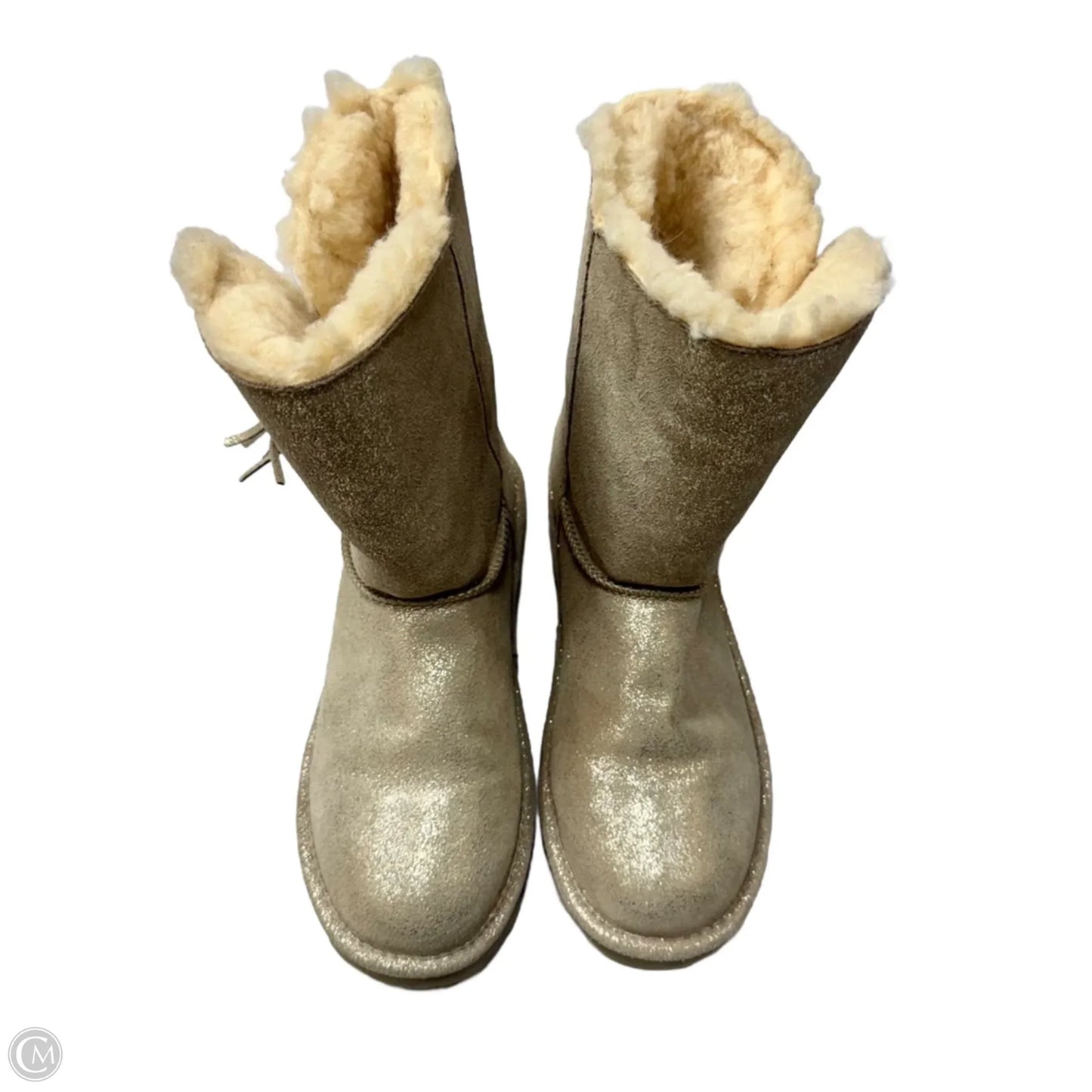 Boots Snow By Bearpaw In Gold