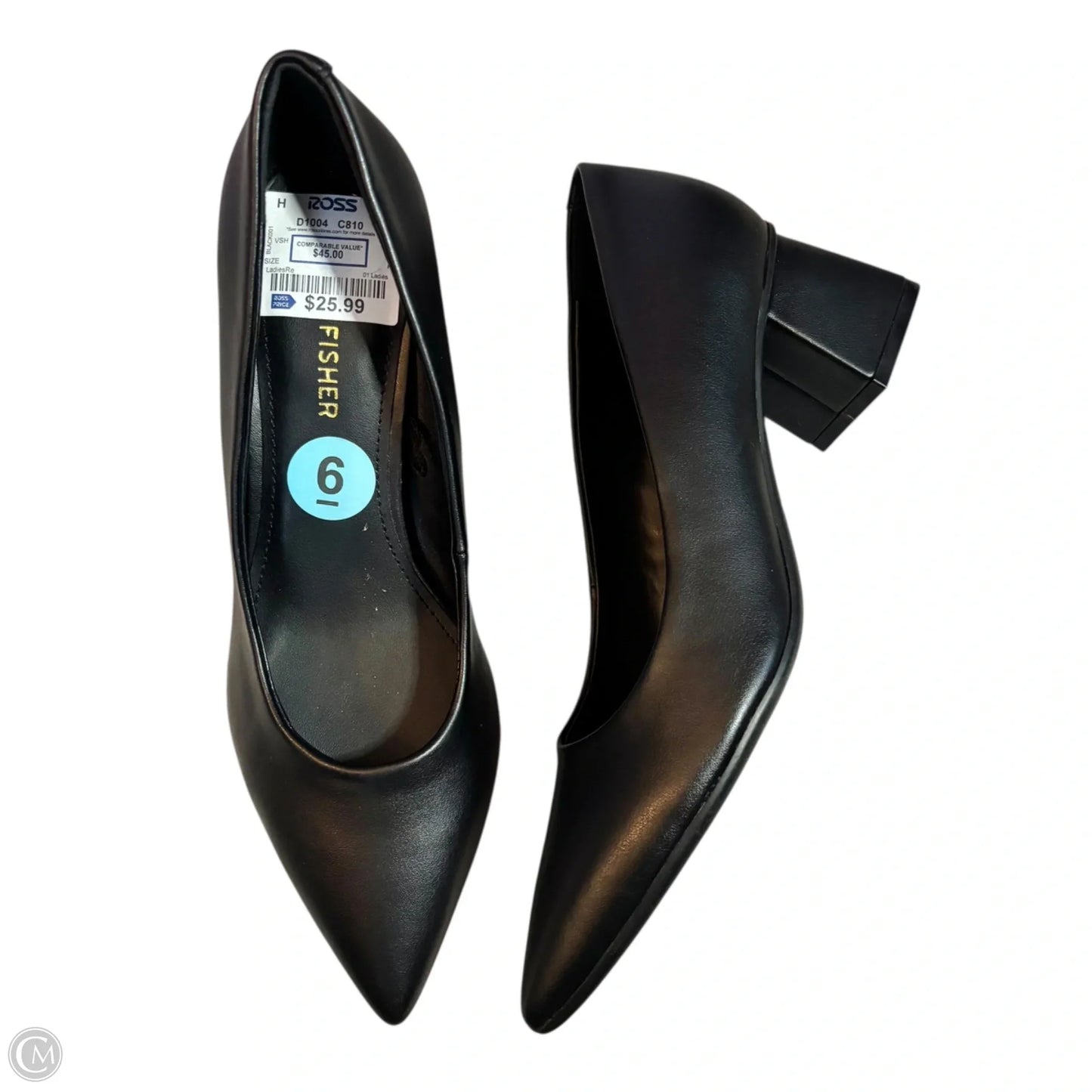 Shoes Heels Block By Marc Fisher In Black, Size: 6