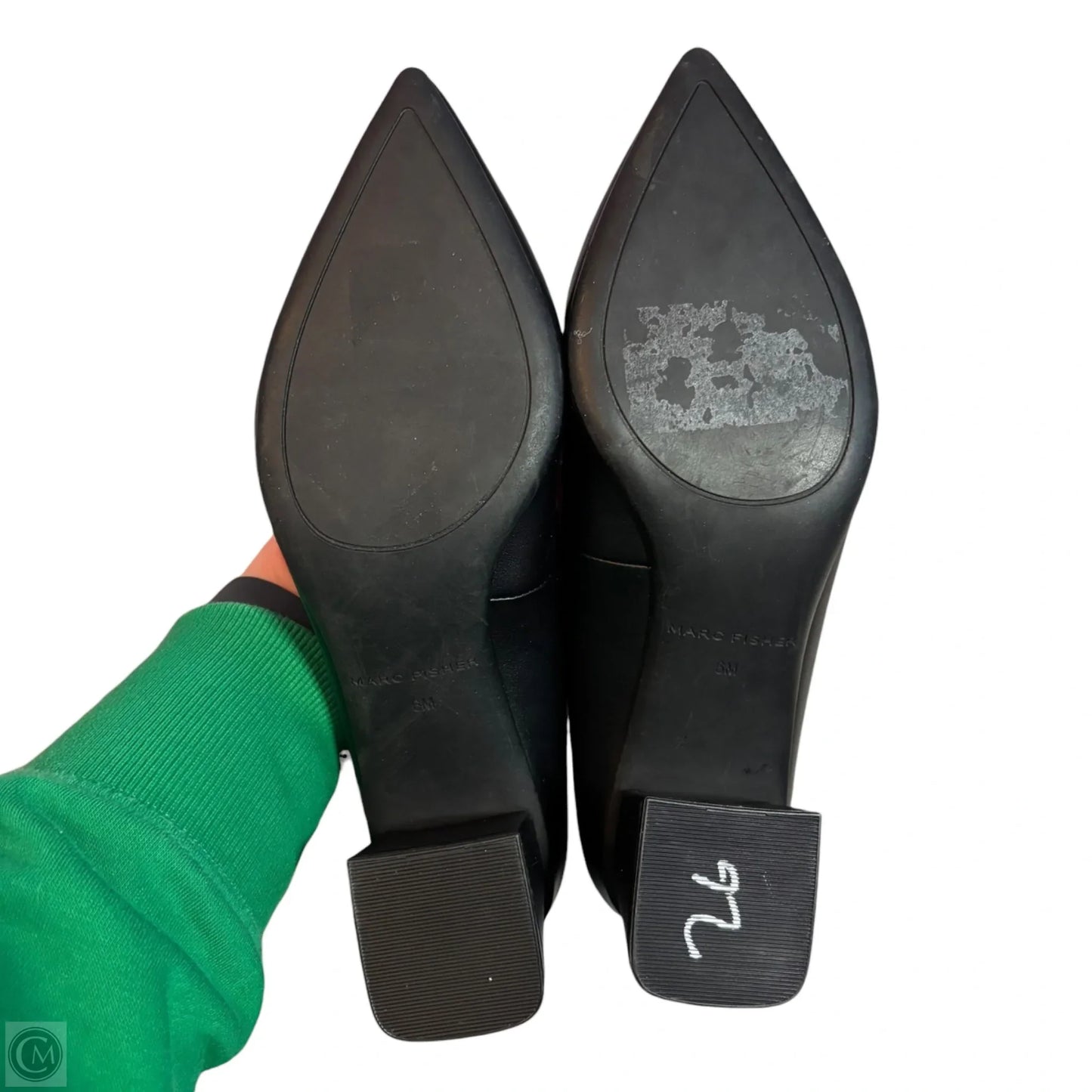 Shoes Heels Block By Marc Fisher In Black, Size: 6