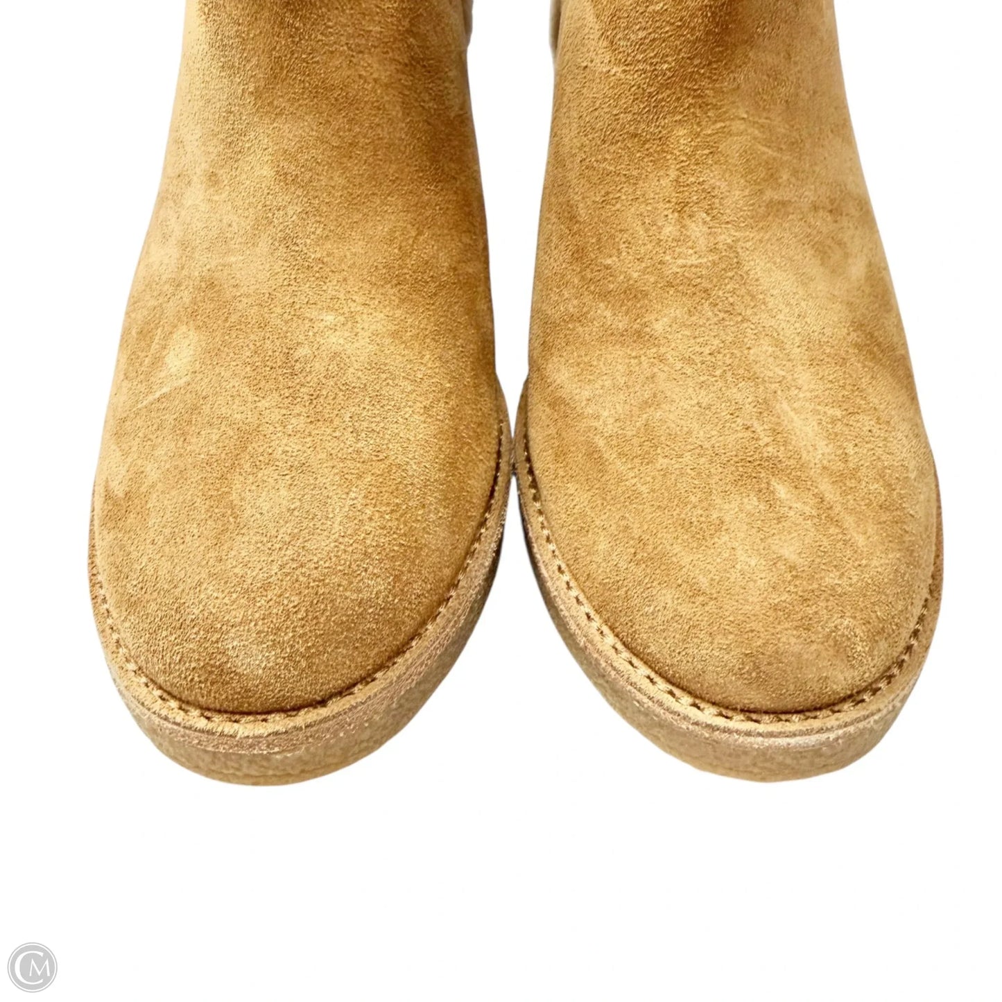 Boots Designer By Ugg In Brown, Size: 9