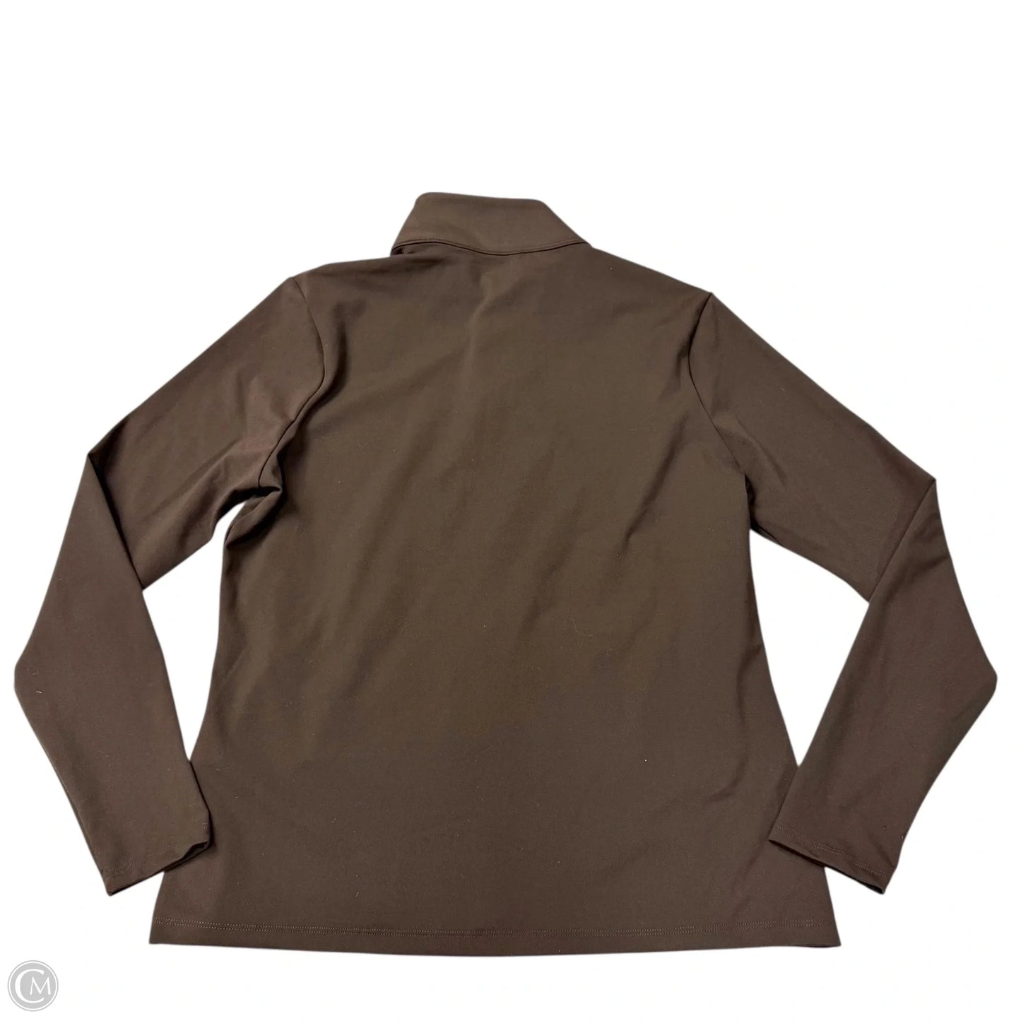 Athletic Jacket By Under Armour In Brown, Size: Xl