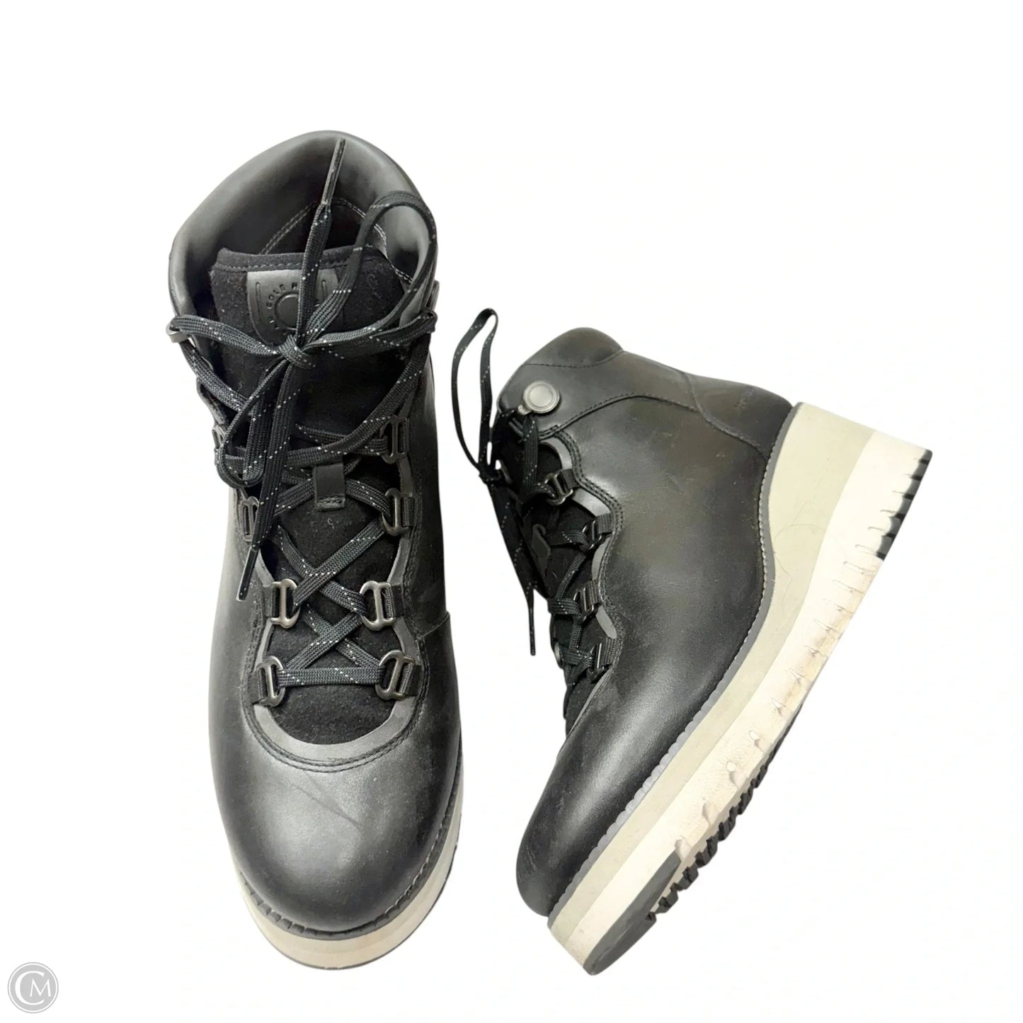 Boots Ankle Heels By Cole-haan In Black, Size: 8