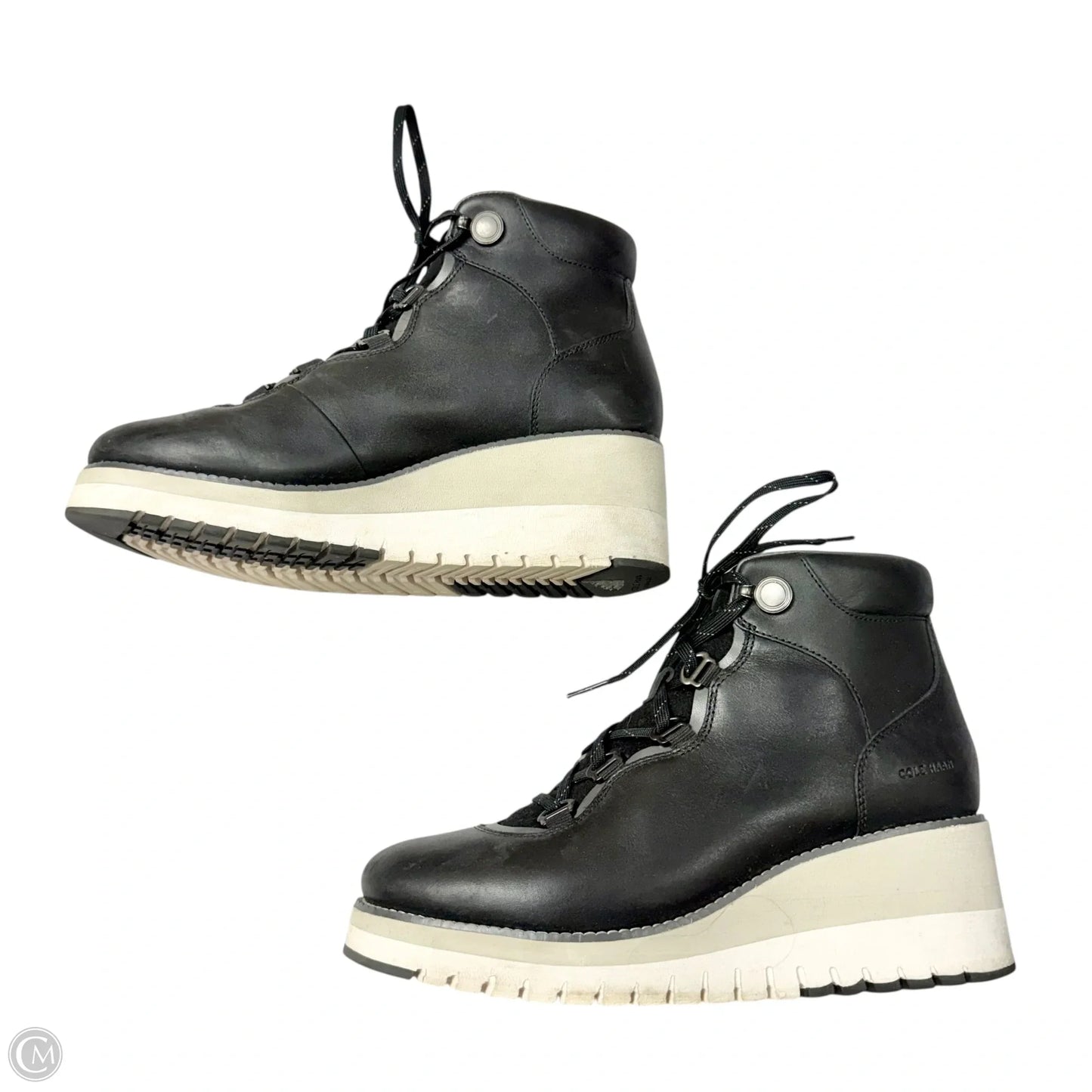 Boots Ankle Heels By Cole-haan In Black, Size: 8