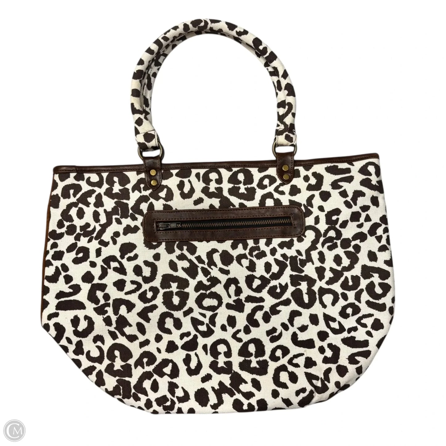 Tote Leather, Size: Large