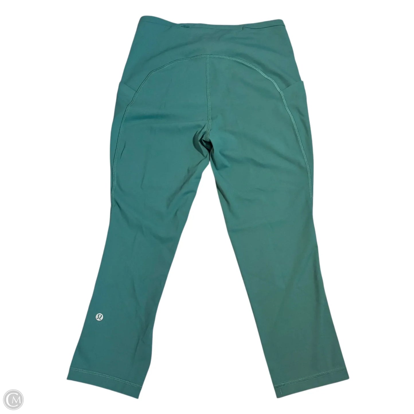 Athletic Leggings Capris By Lululemon In Blue, Size: M