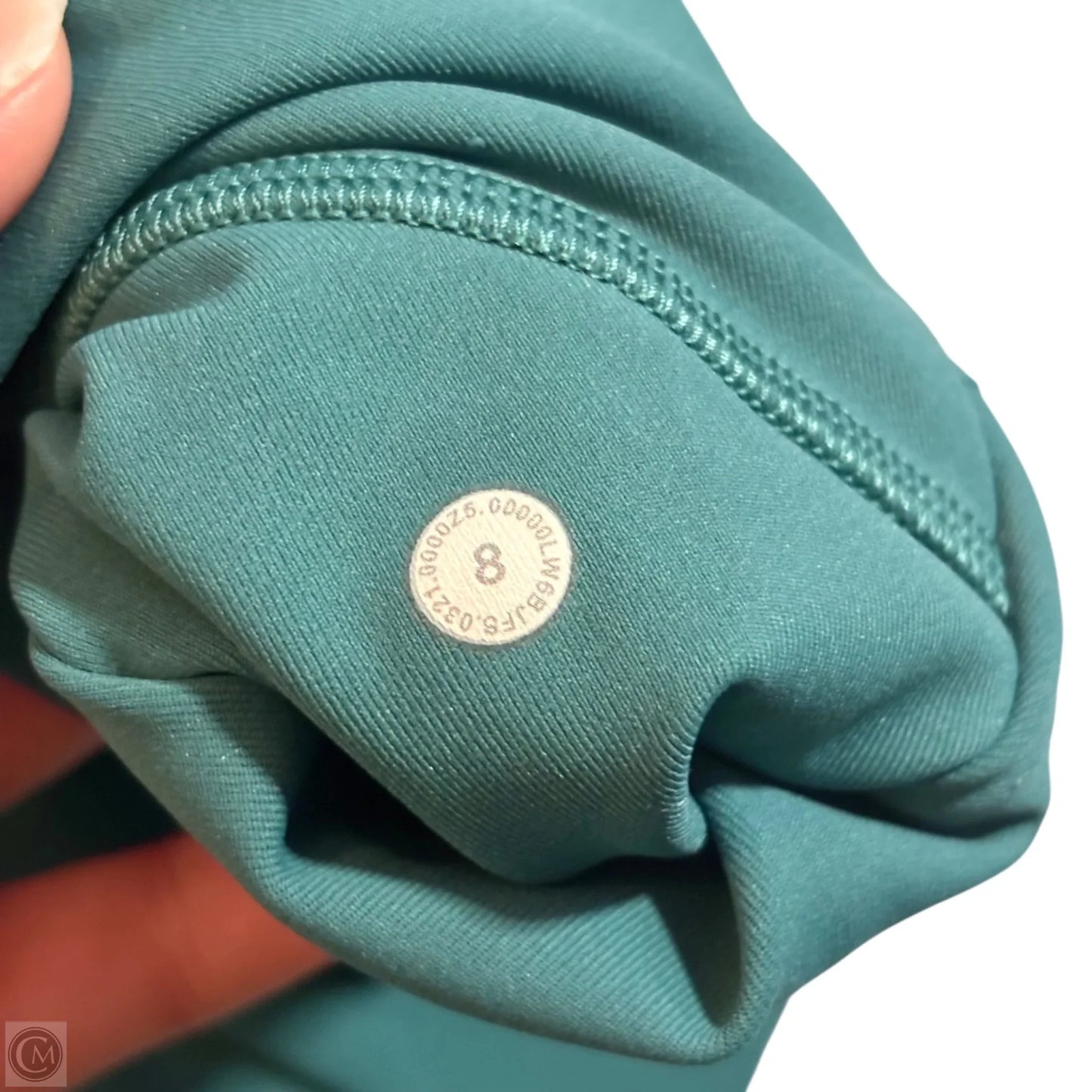 Athletic Leggings Capris By Lululemon In Blue, Size: M