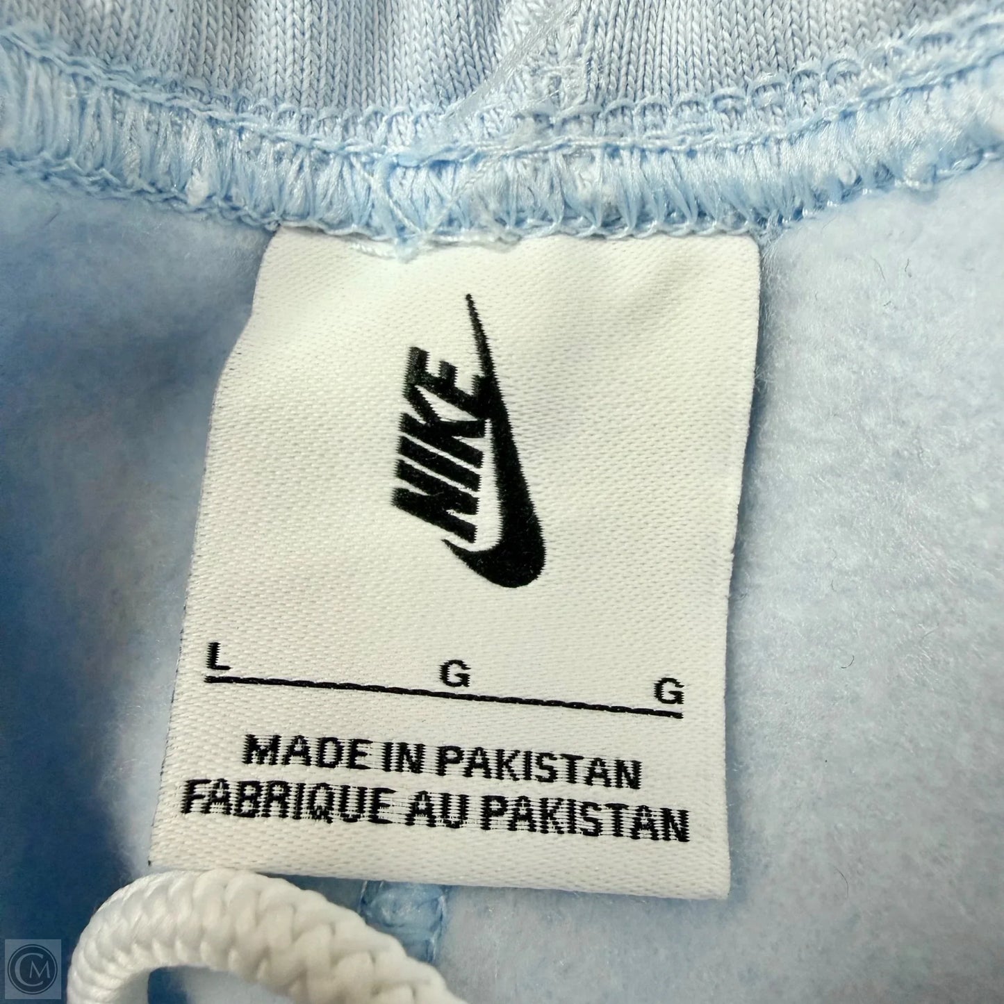 Athletic Pants By Nike Apparel In Blue, Size: L