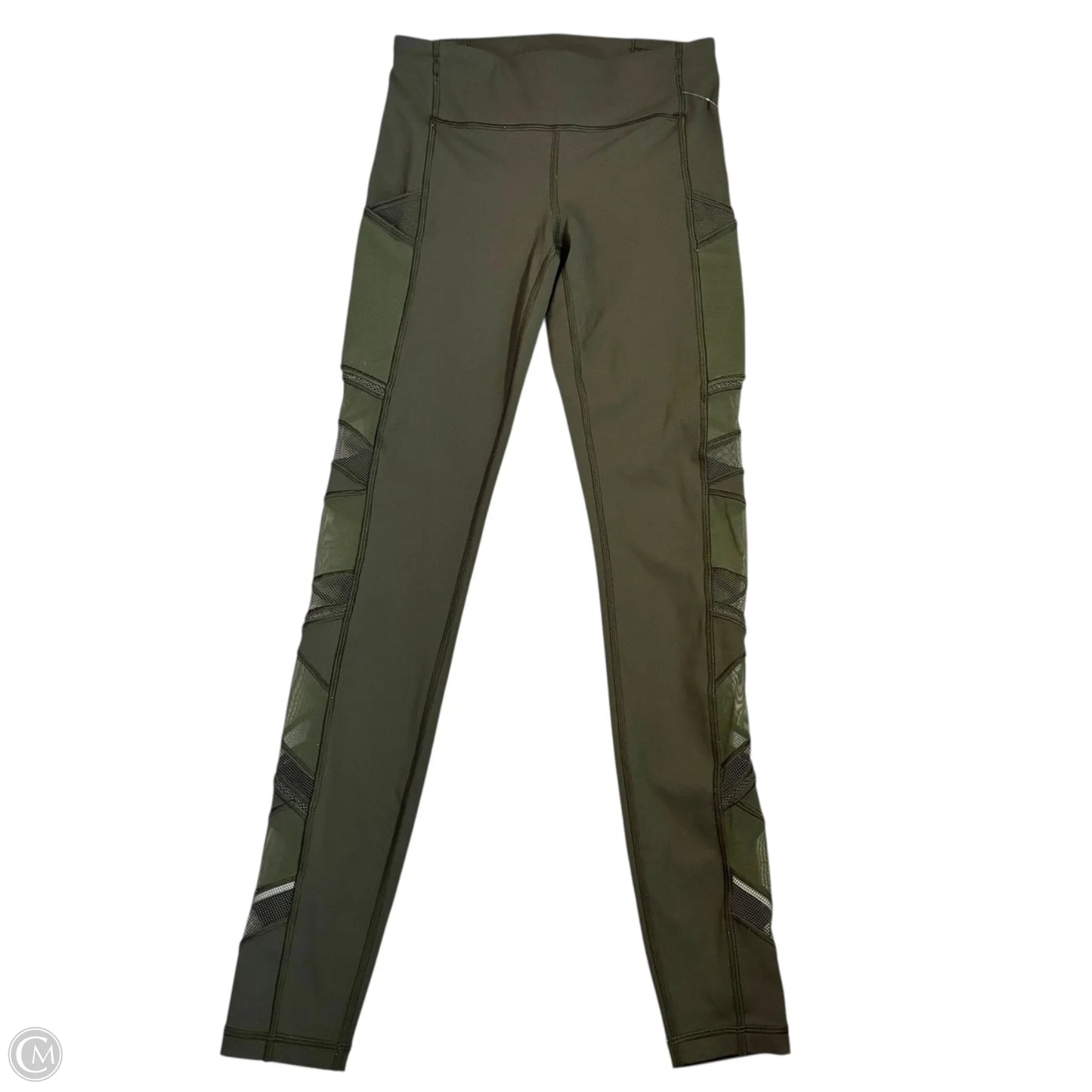 Athletic Leggings By Lululemon In Green, Size: S