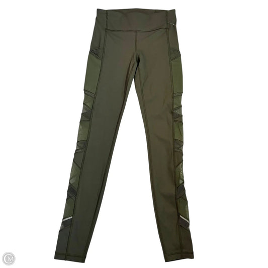 Athletic Leggings By Lululemon In Green, Size: S