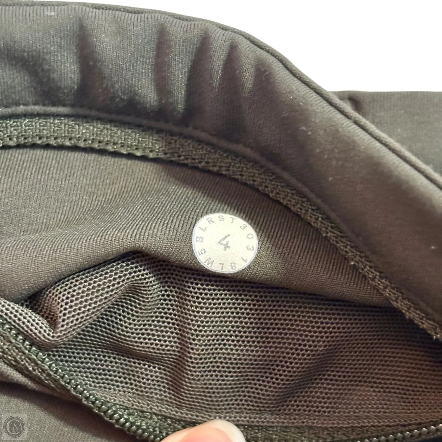 Athletic Leggings By Lululemon In Green, Size: S