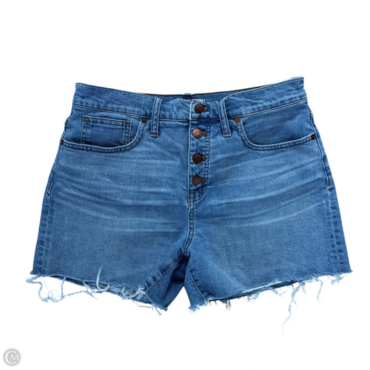 Shorts By Madewell In Blue Denim, Size: 8