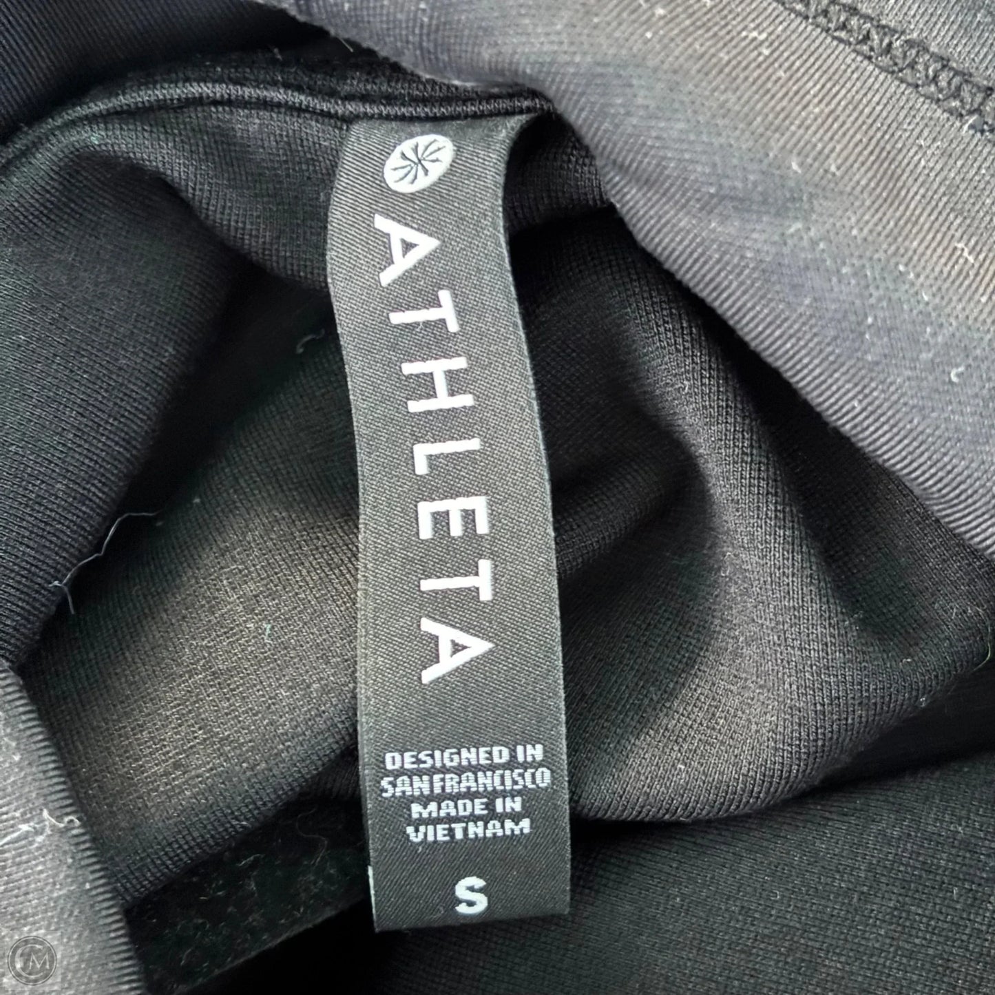 Athletic Sweatshirt Collar By Athleta In Black, Size: S