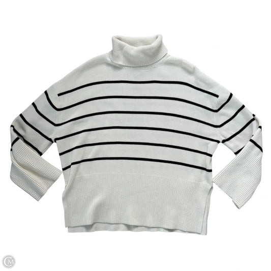 Sweater By Lake In Blue & White, Size: M