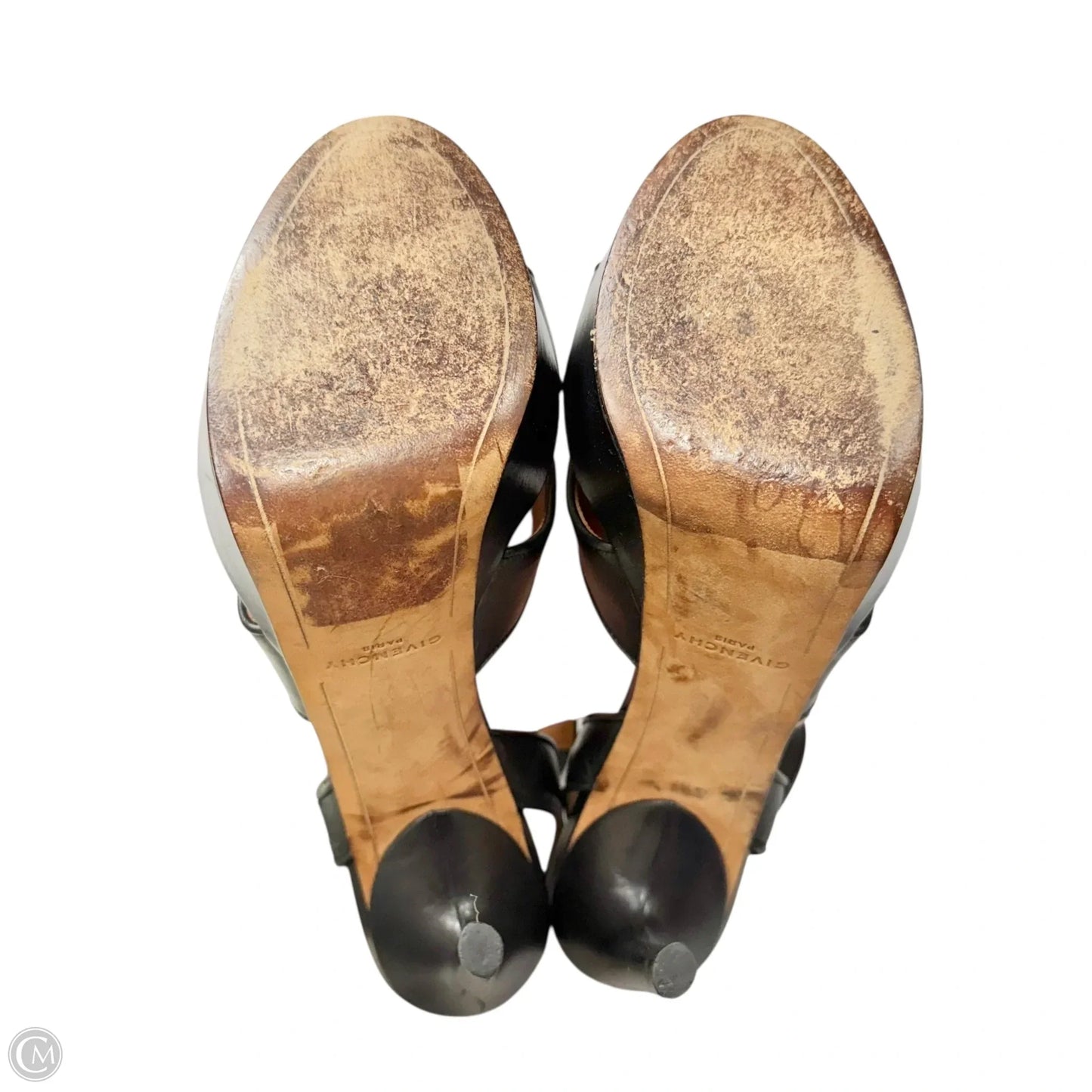 Sandals Luxury Designer By Givenchy In Black, Size: 8