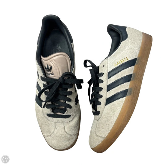 Shoes Sneakers By Adidas In Blue & Grey, Size: 9