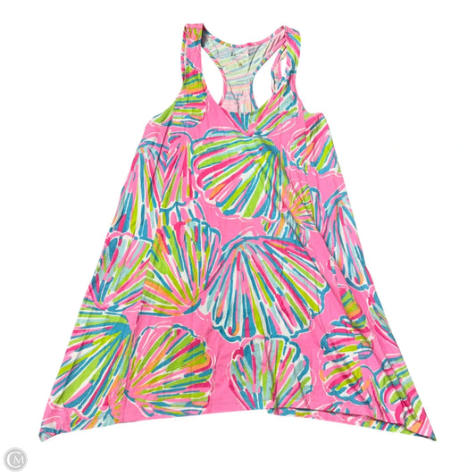 Dress Designer By Lilly Pulitzer In Green & Pink, Size: S