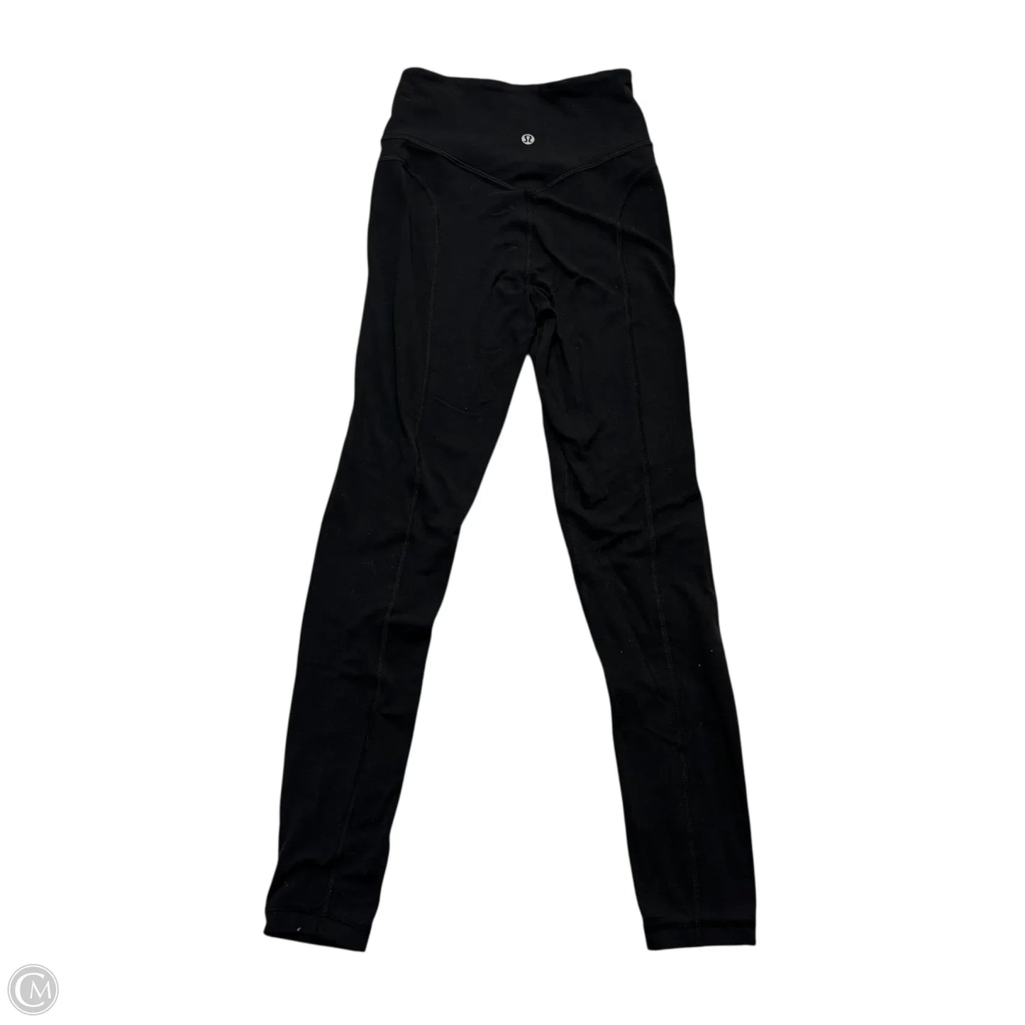 Athletic Leggings By Lululemon In Black, Size: Xs