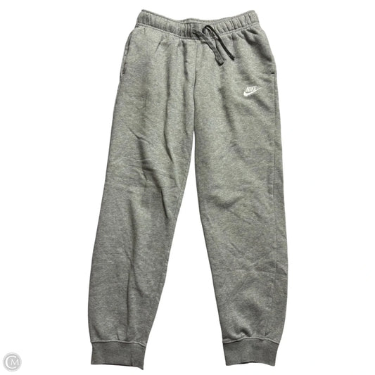 Athletic Pants By Nike Apparel In Grey, Size: S