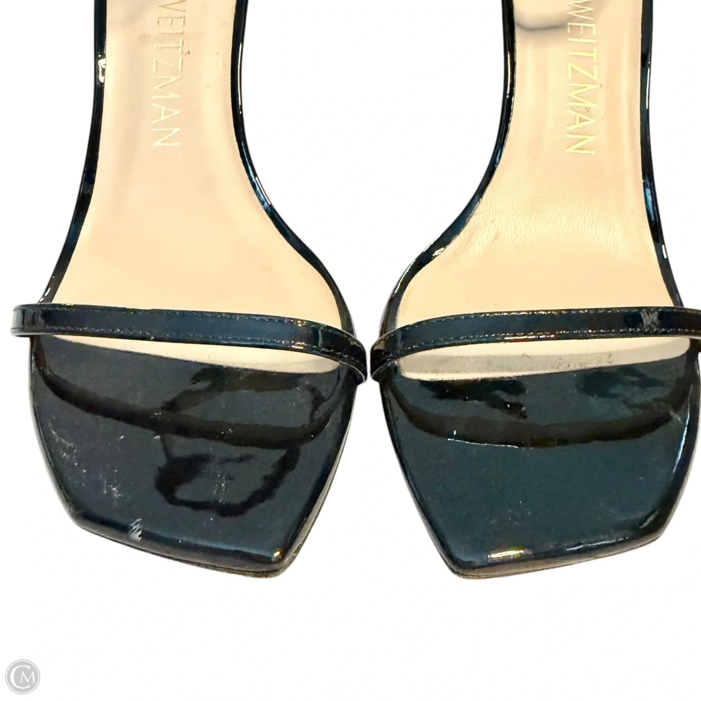 Sandals Designer By Stuart Weitzman In Black, Size: 9