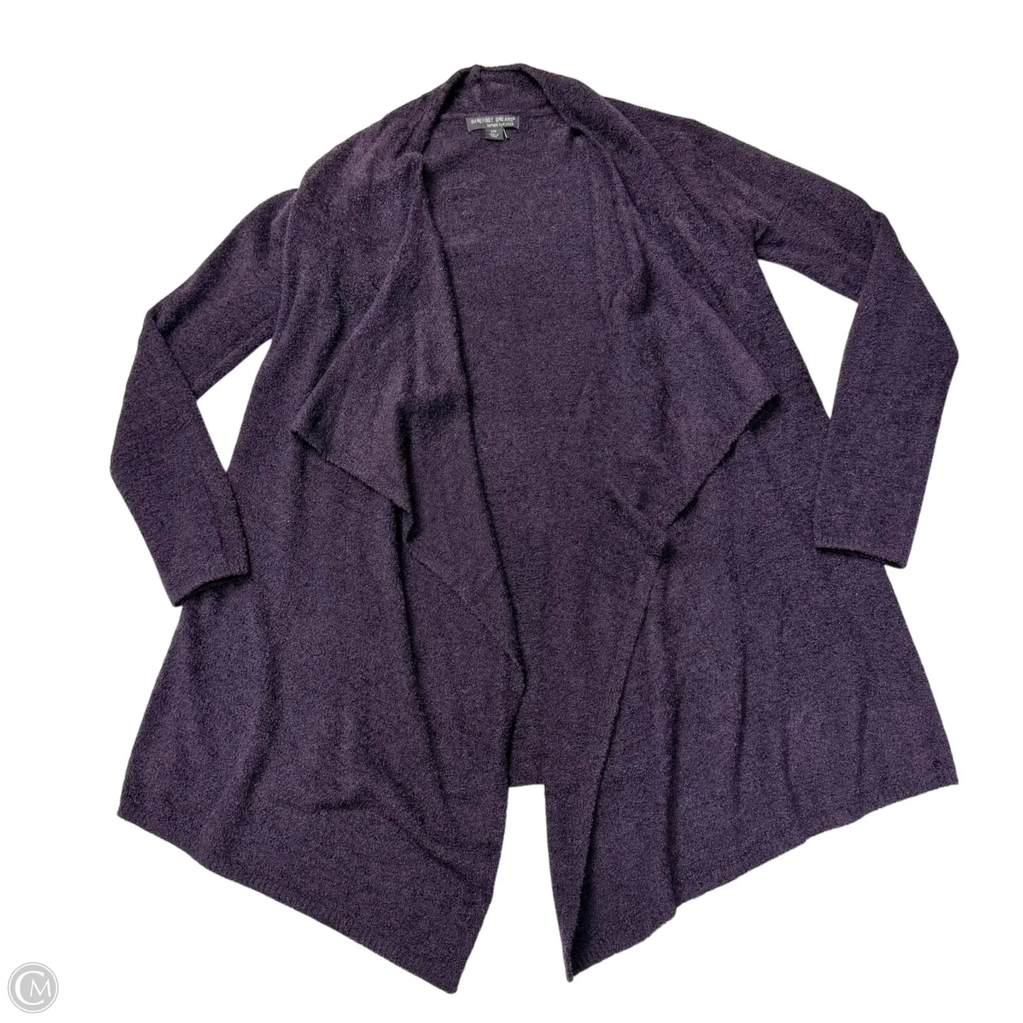 Sweater Cardigan By Barefoot Dreams In Purple, Size: S/M