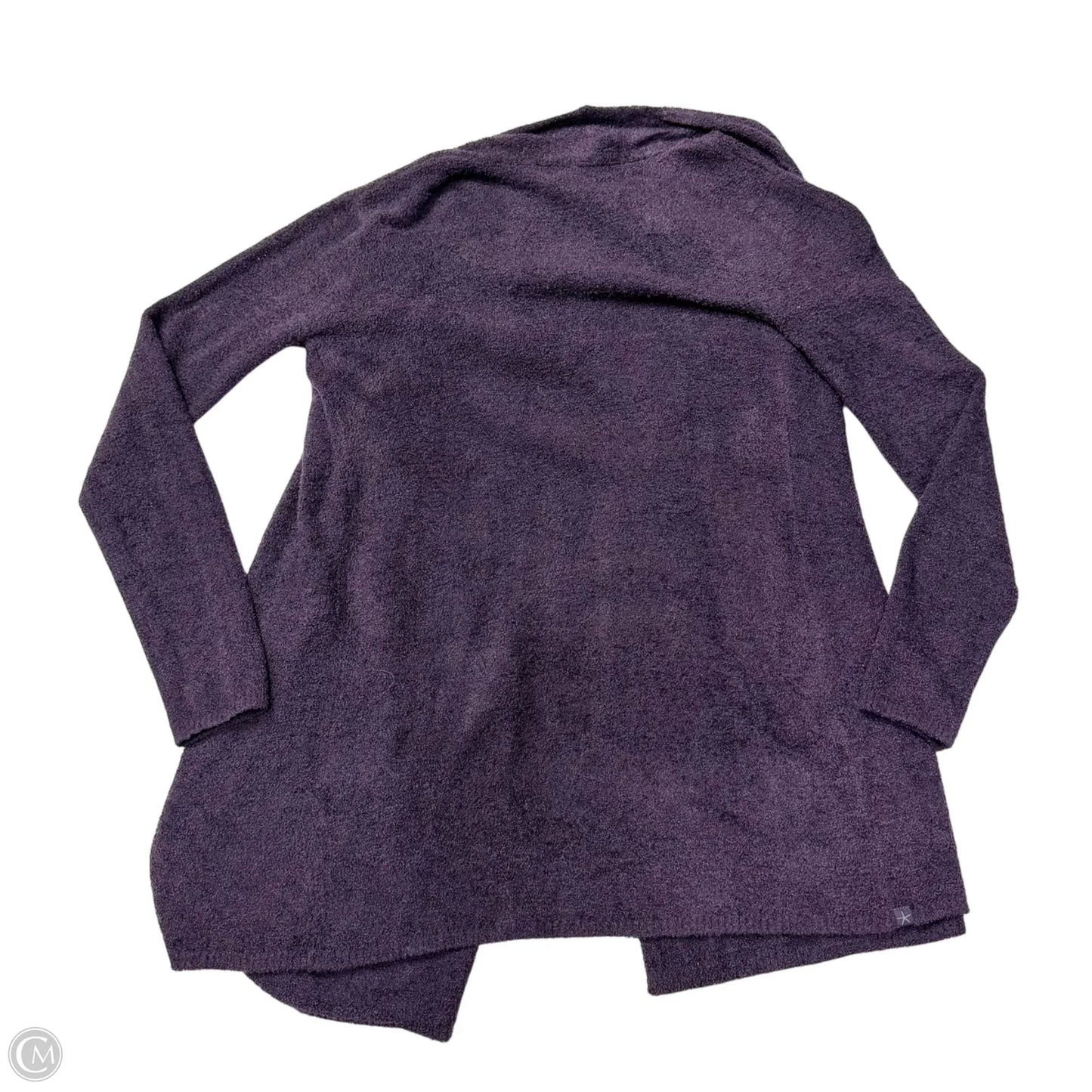 Sweater Cardigan By Barefoot Dreams In Purple, Size: S/M