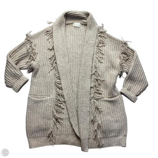 Sweater Cardigan By Anthropologie In Cream, Size: Xs/s