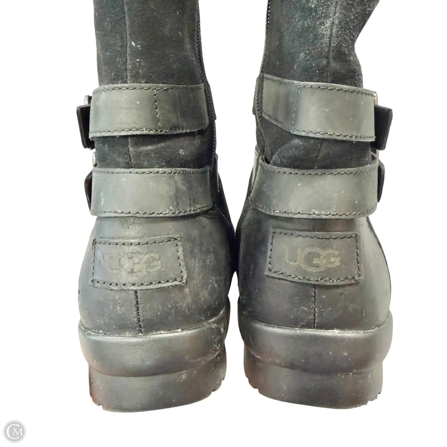 Boots Designer By Ugg In Black, Size: 7