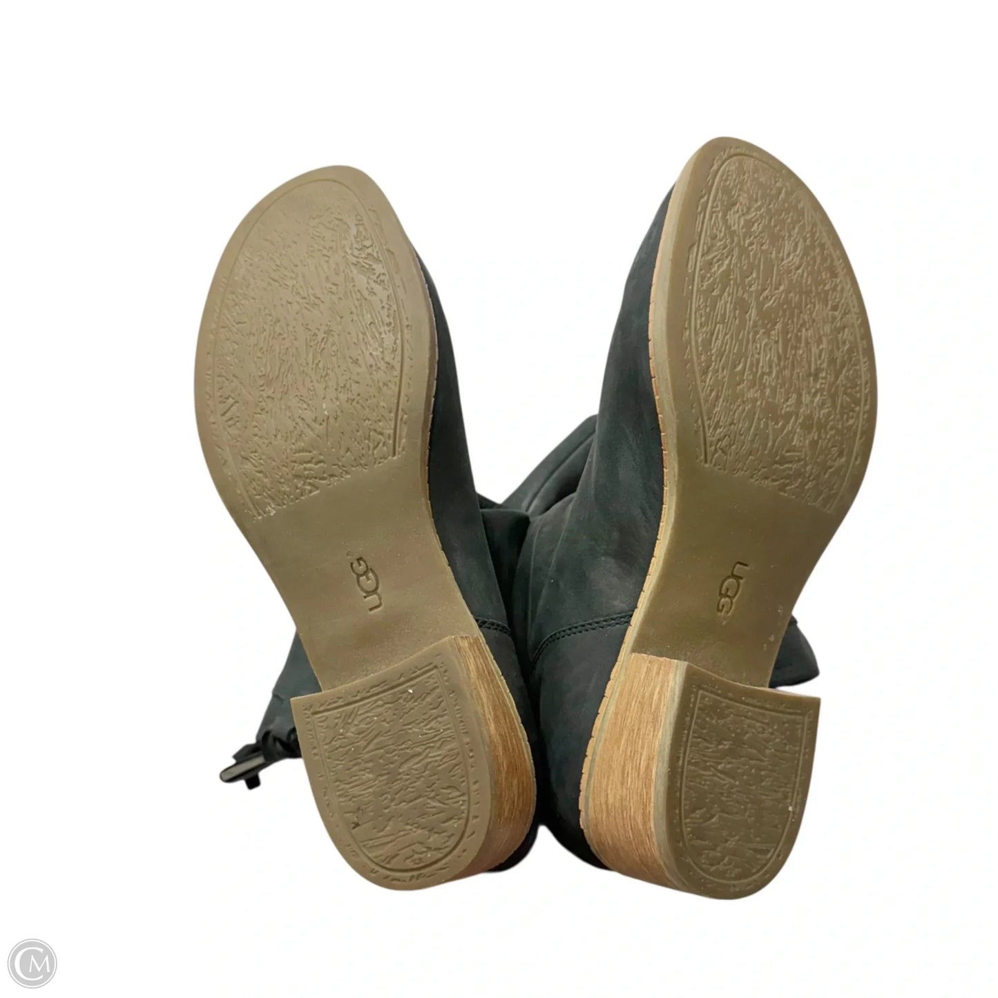 Boots Designer By Ugg In Black, Size: 9.5