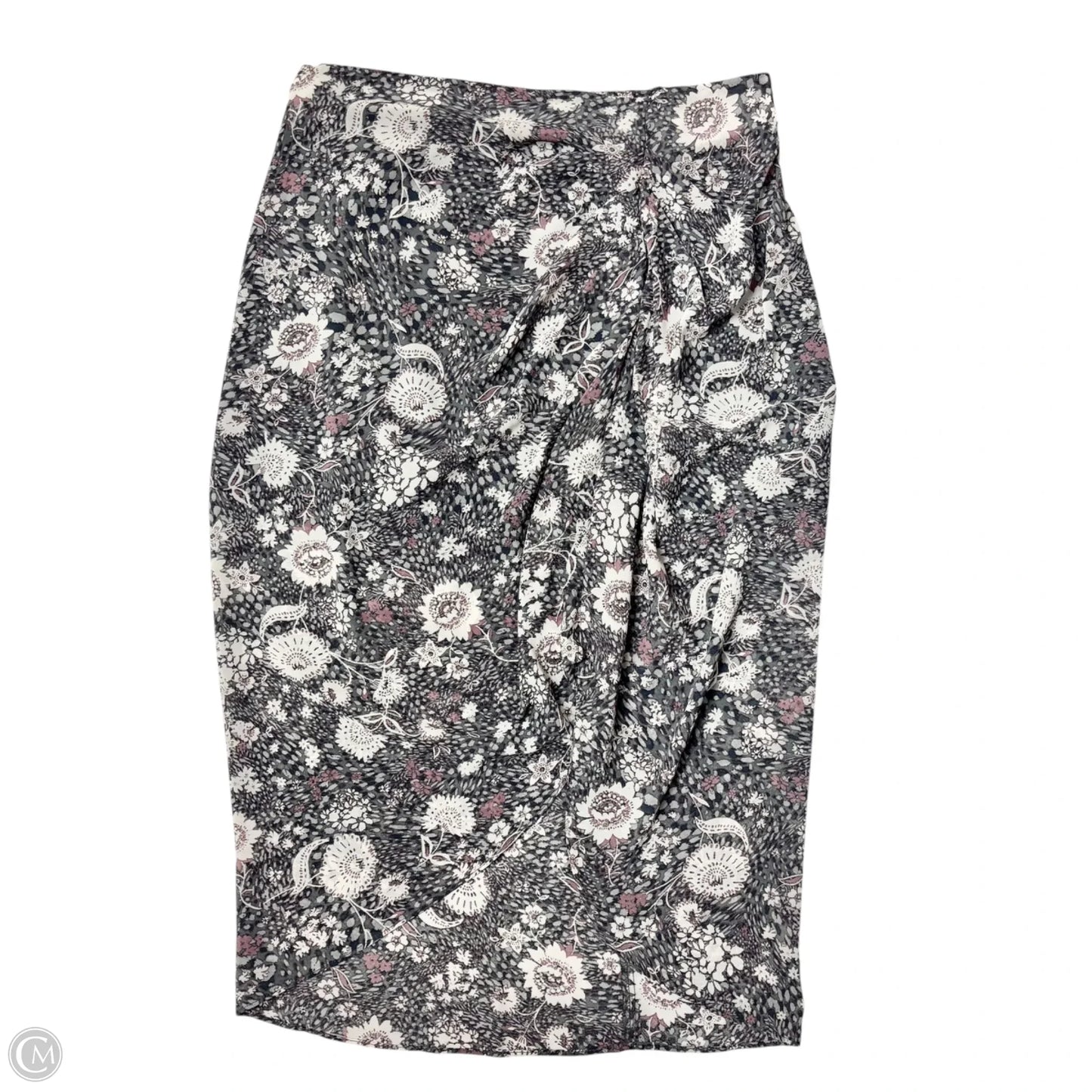 Skirt Maxi By Drew In Grey, Size: M