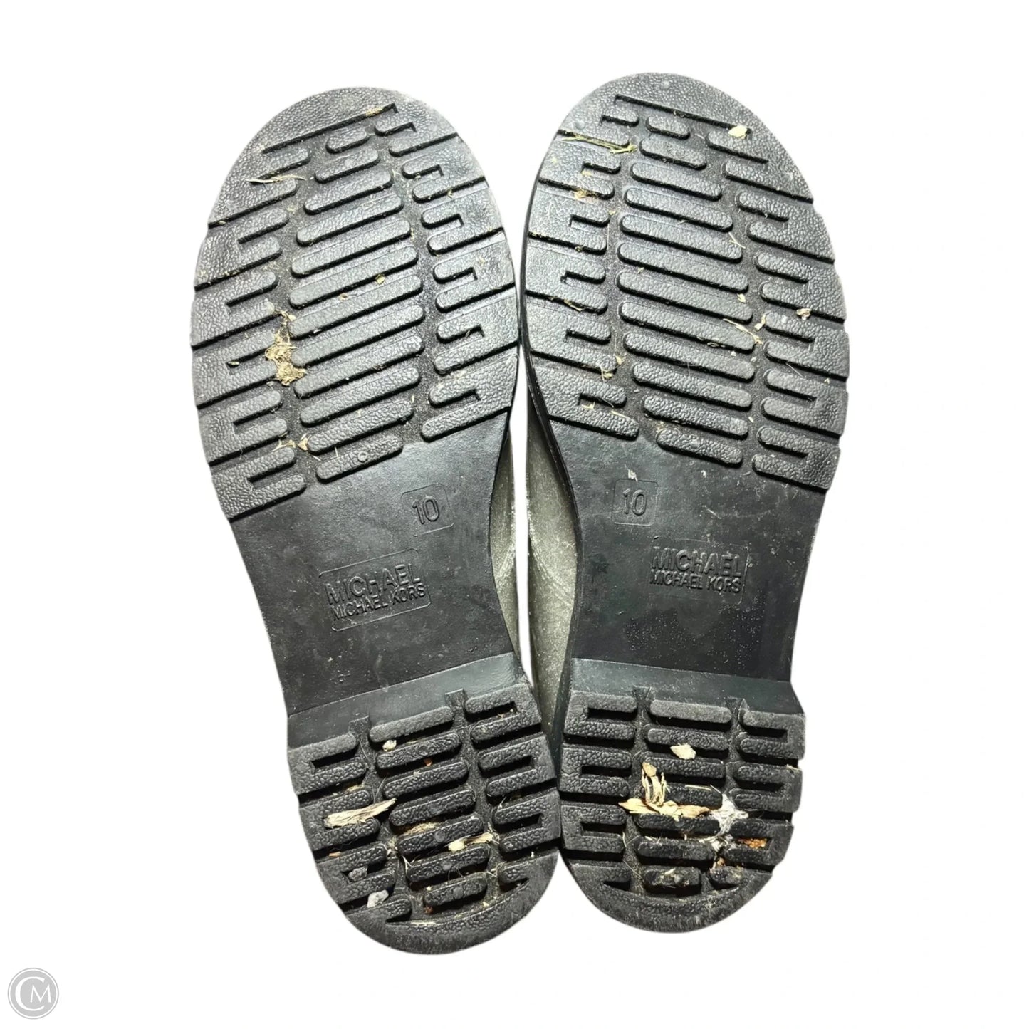 Boots Combat By Michael By Michael Kors In Silver, Size: 10