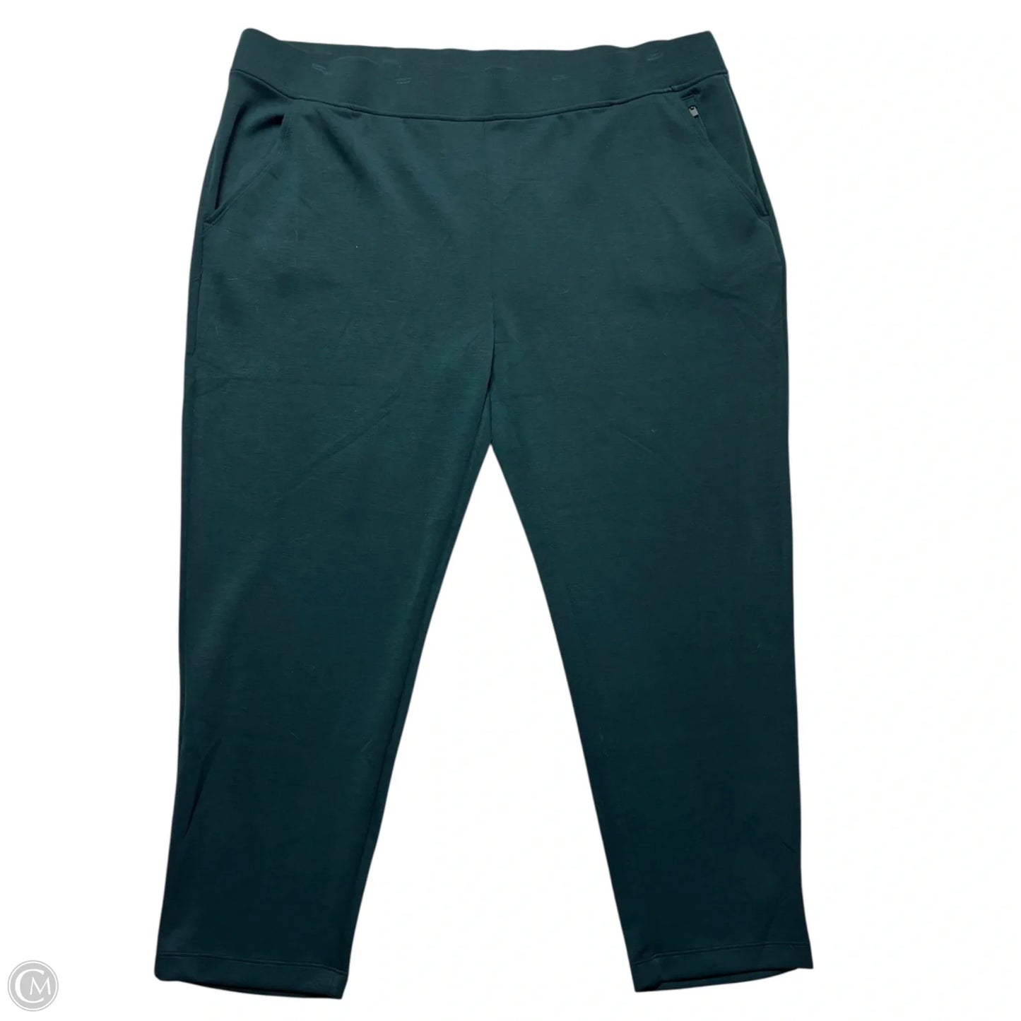 Athletic Pants By Chicos In Blue, Size: Xxl